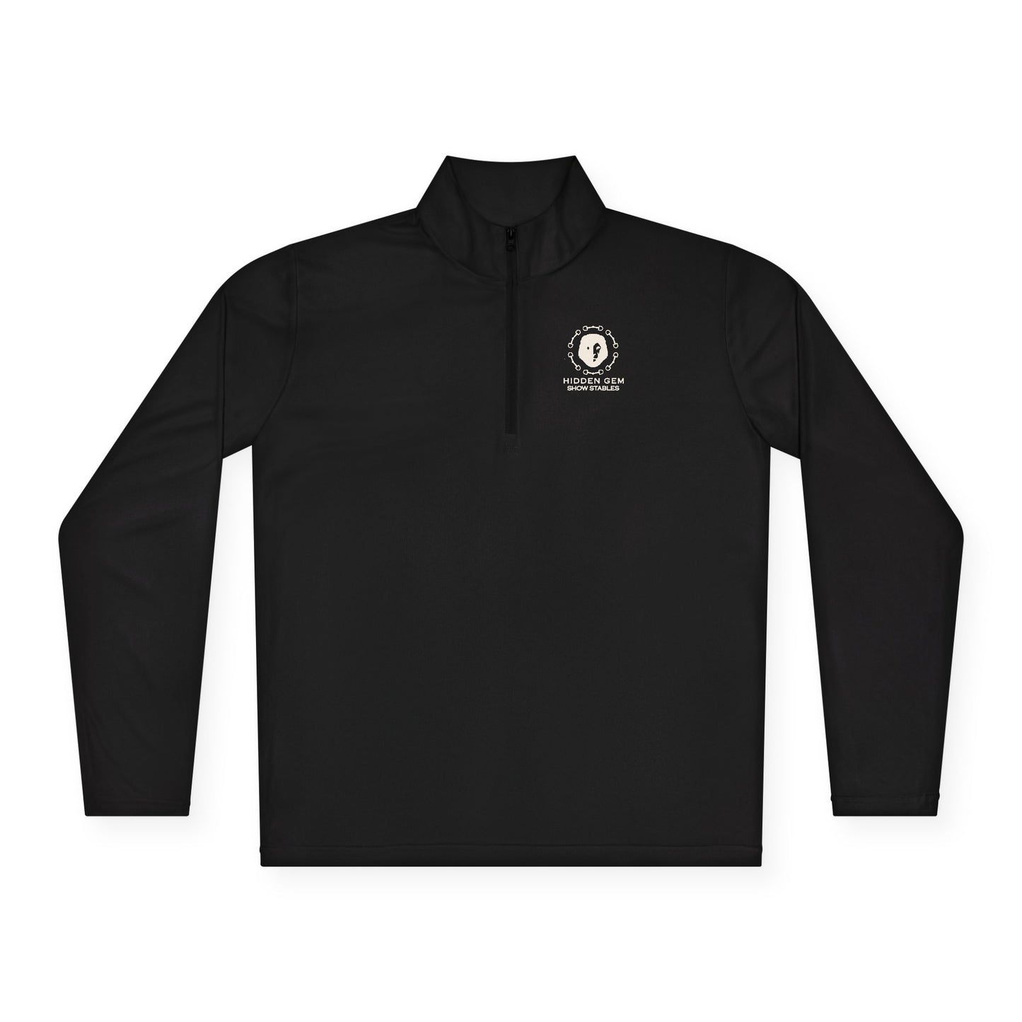 Hidden Gem Show Stables Unisex Quarter-Zip Sunshirt