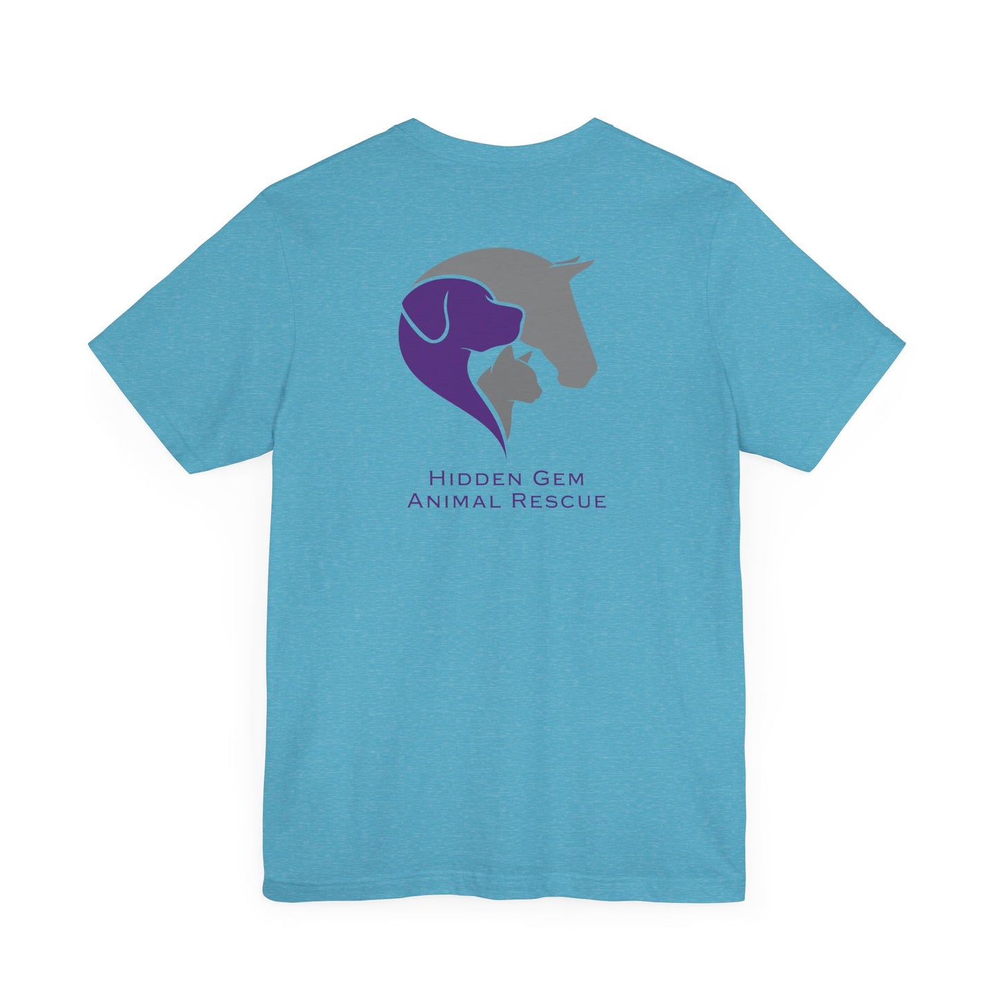 Hidden Gem Animal Rescue Unisex Jersey Short Sleeve Tee