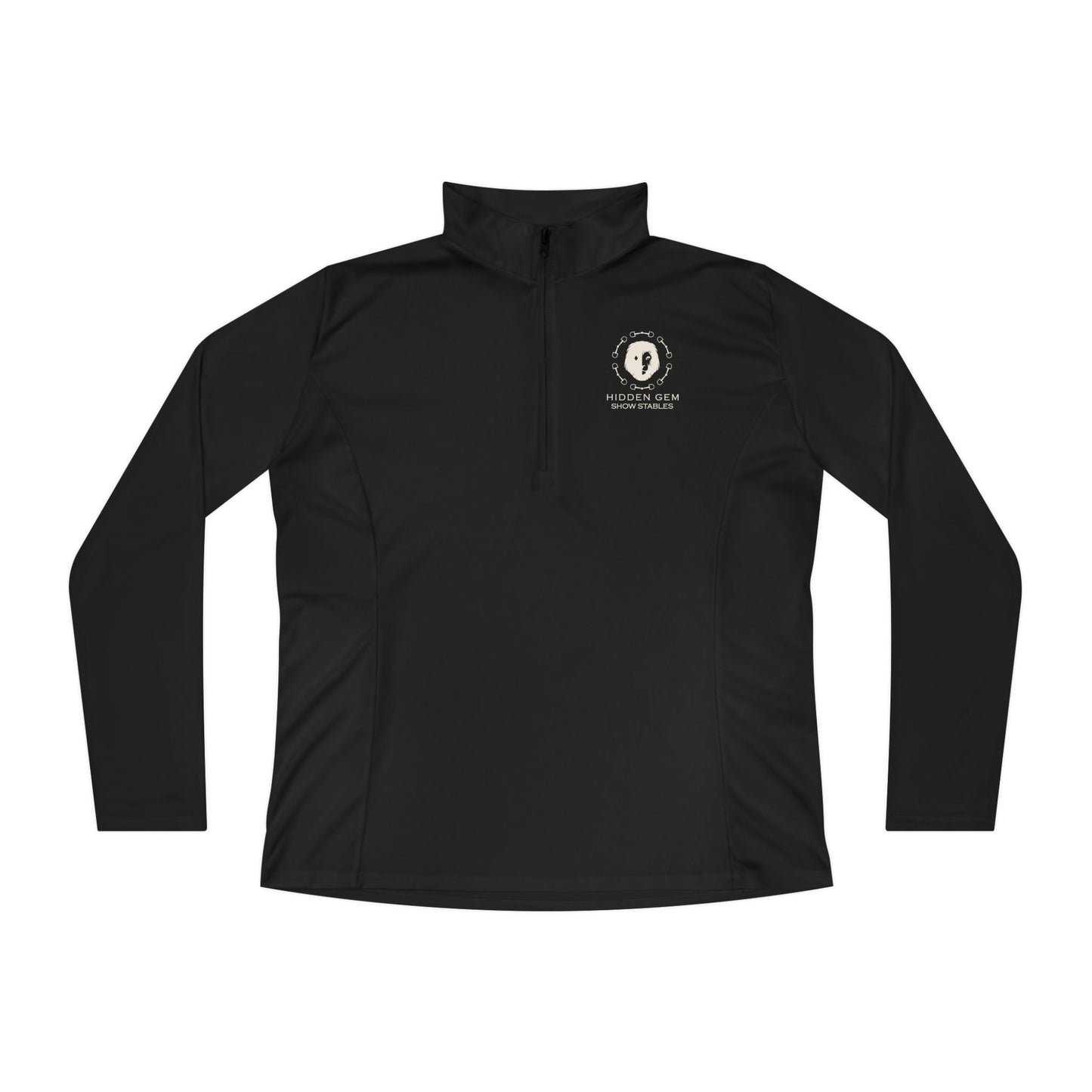 Hidden Gem Show Stables Ladies Quarter Zip Sunshirt