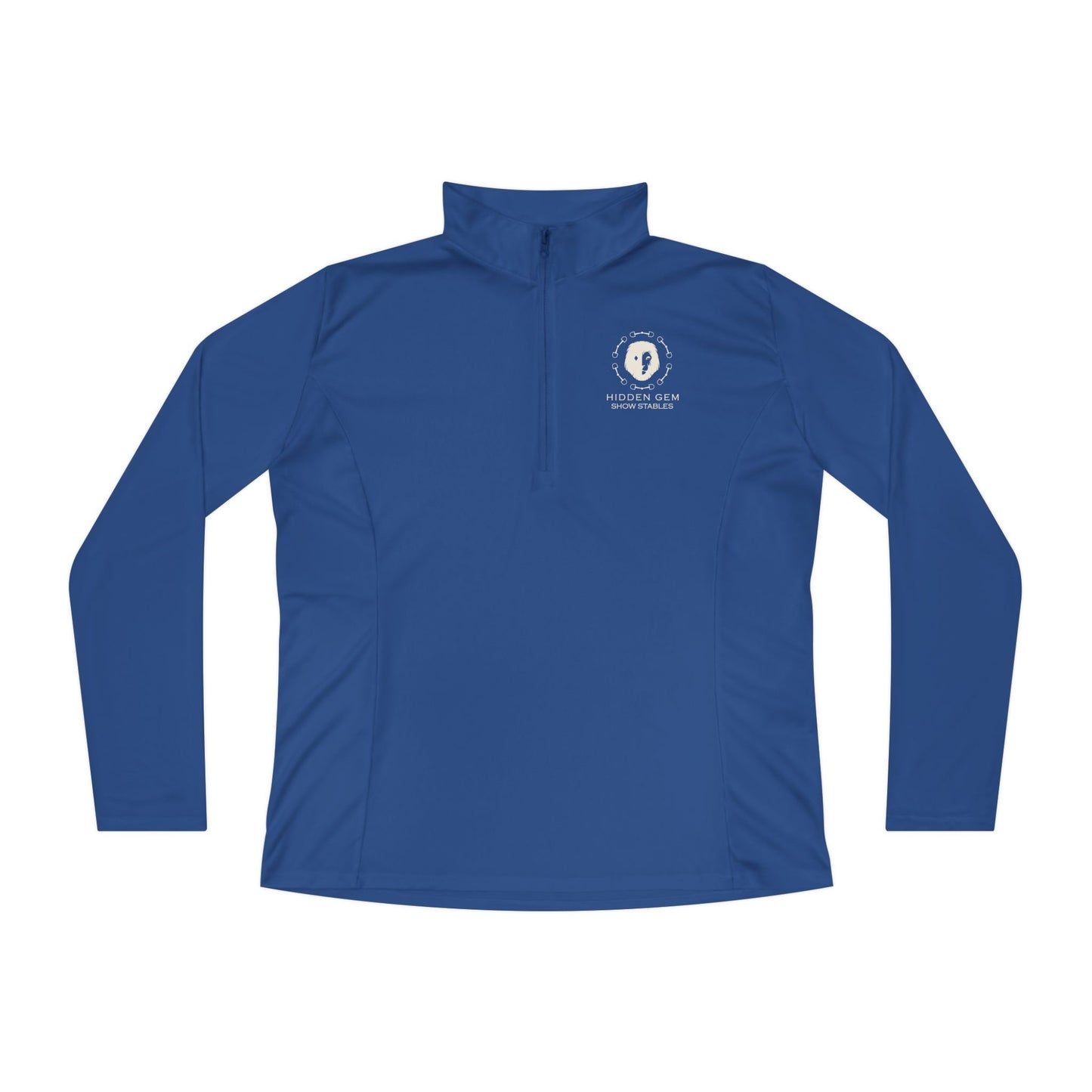 Hidden Gem Show Stables Ladies Quarter Zip Sunshirt