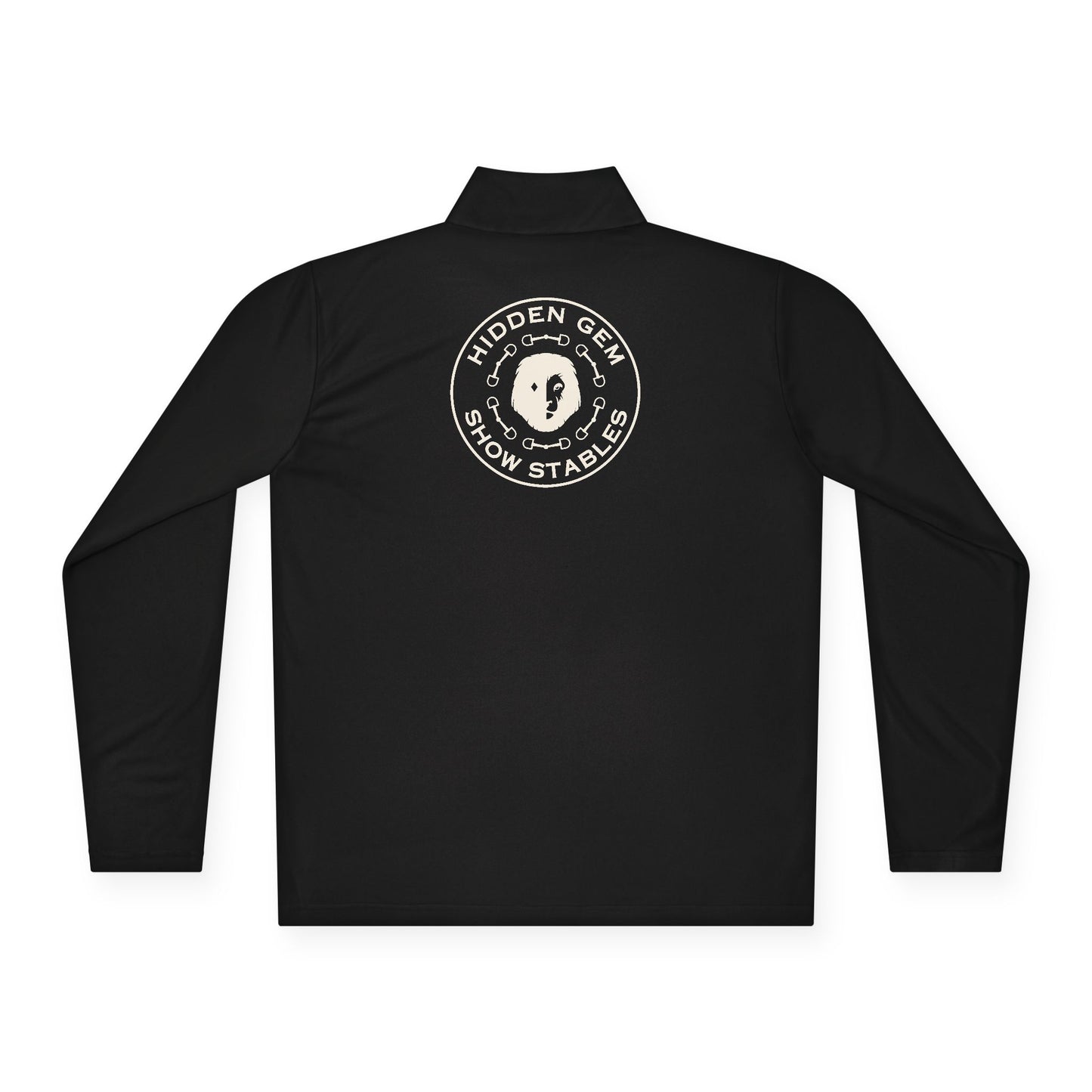 "Ernesto" Hidden Gem Show Stables Unisex Quarter-Zip Sunshirt