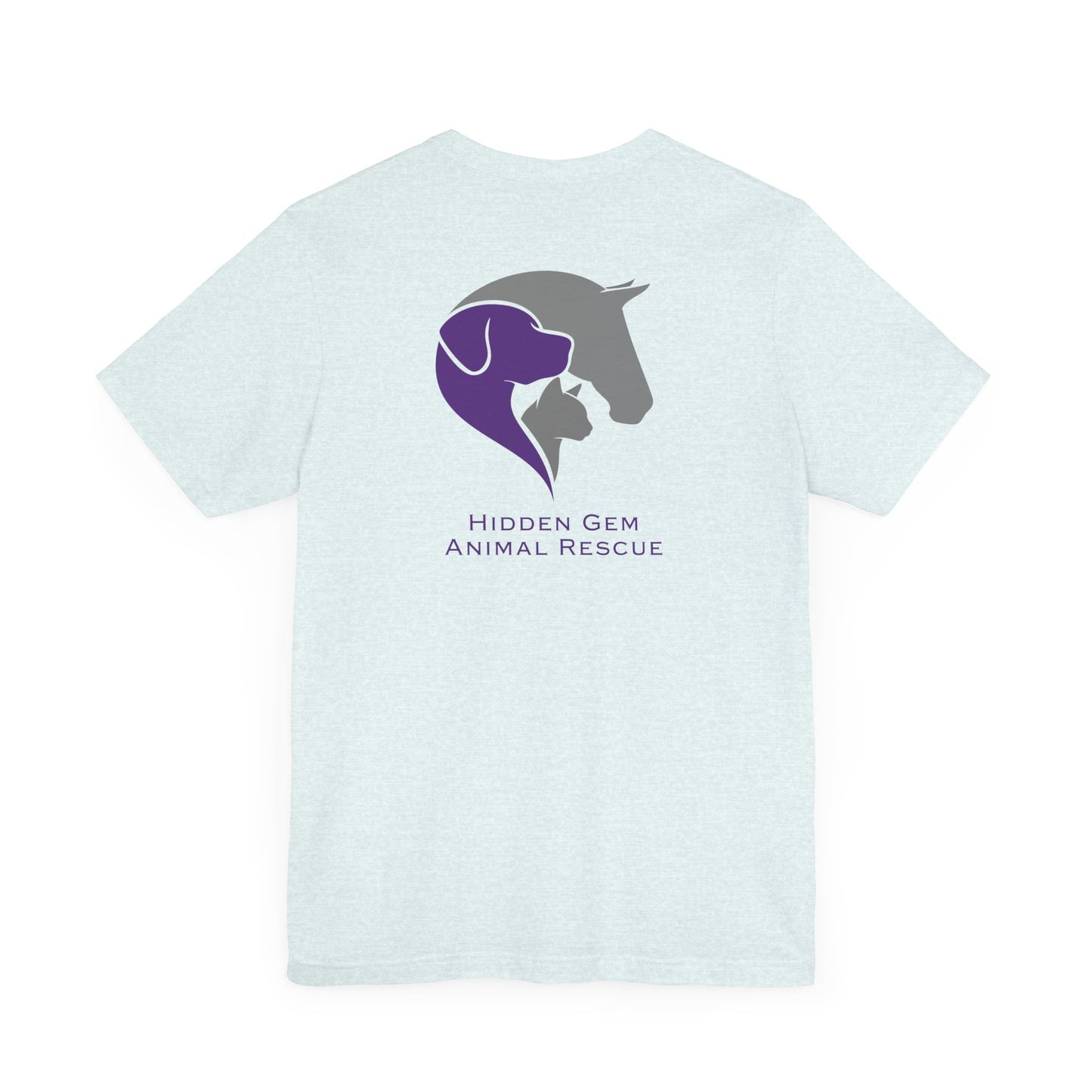 Hidden Gem Animal Rescue Unisex Jersey Short Sleeve Tee