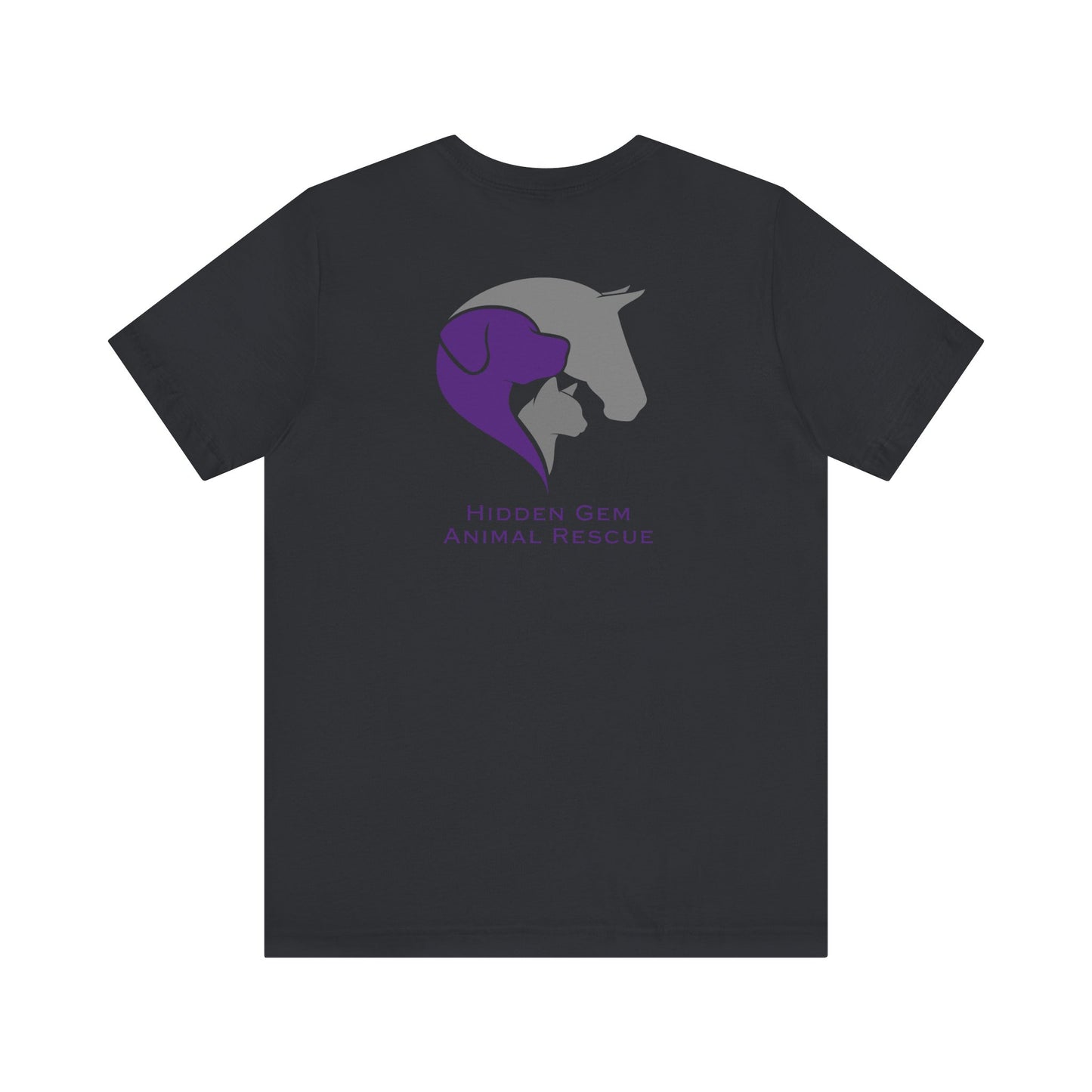 Hidden Gem Animal Rescue Unisex Jersey Short Sleeve Tee