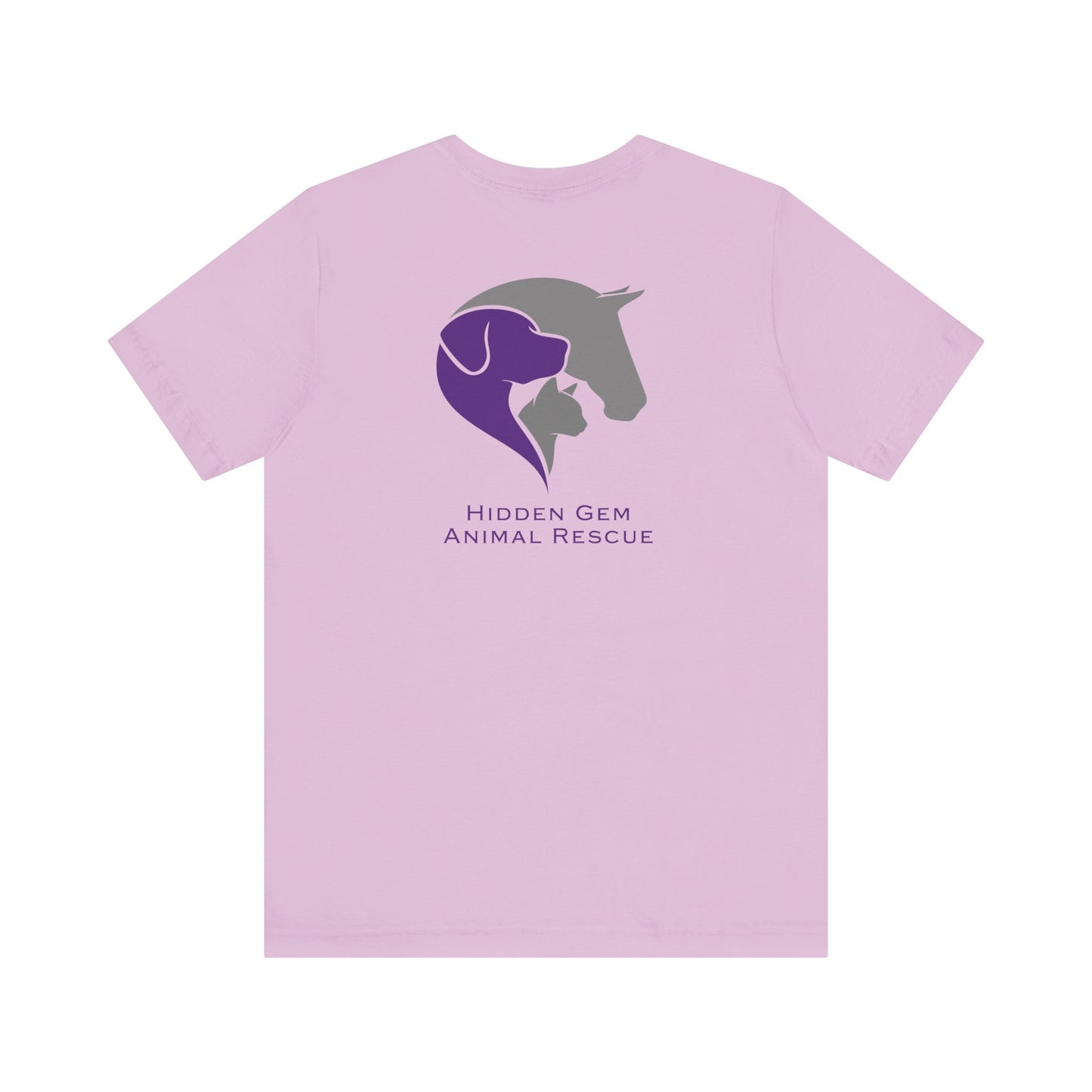 Hidden Gem Animal Rescue Unisex Jersey Short Sleeve Tee