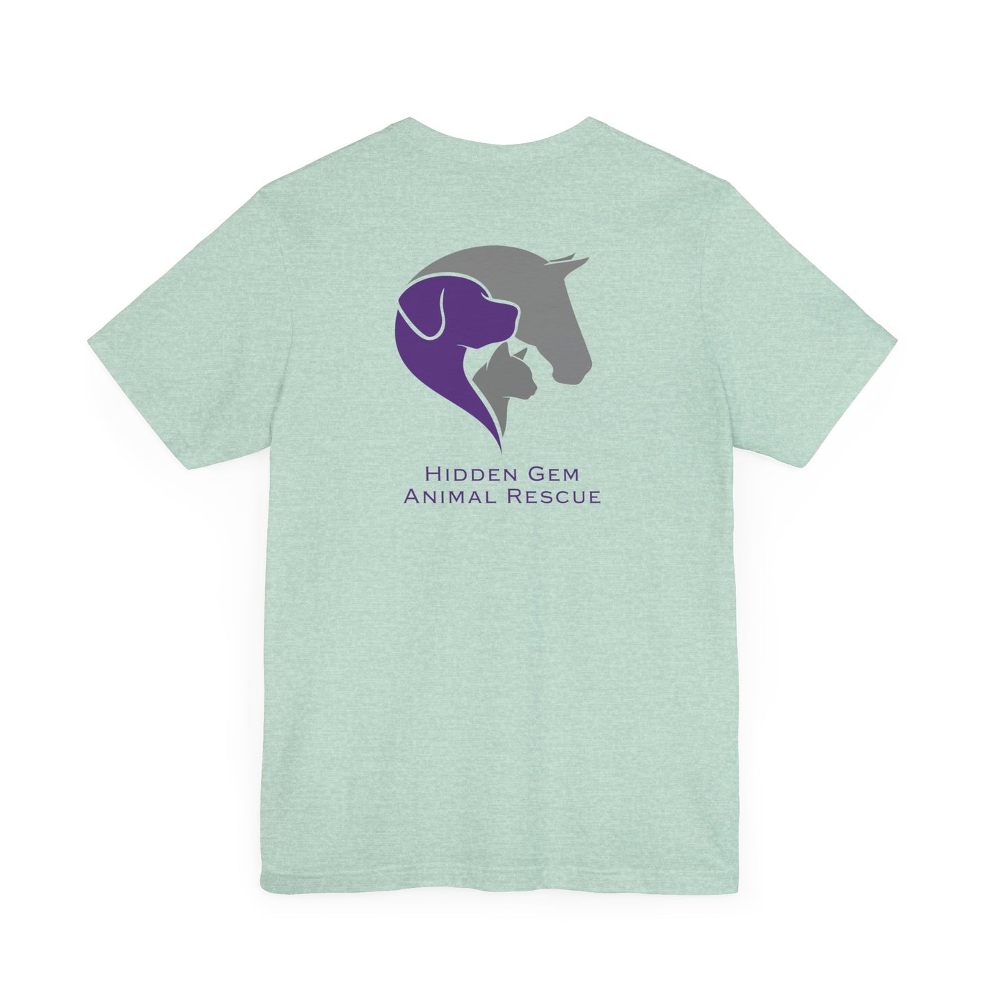 Hidden Gem Animal Rescue Unisex Jersey Short Sleeve Tee
