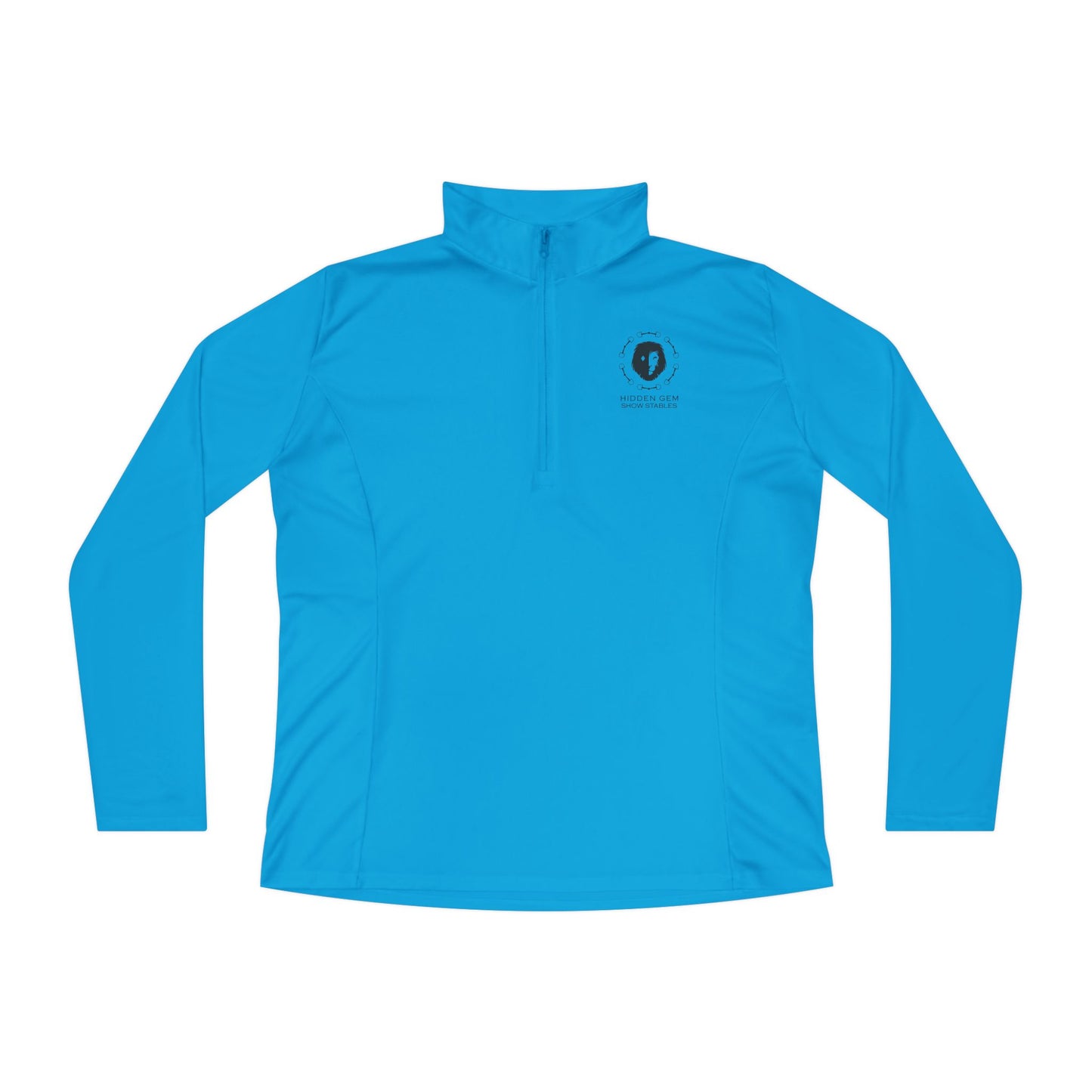 Hidden Gem Show Stables Ladies Quarter Zip Sunshirt
