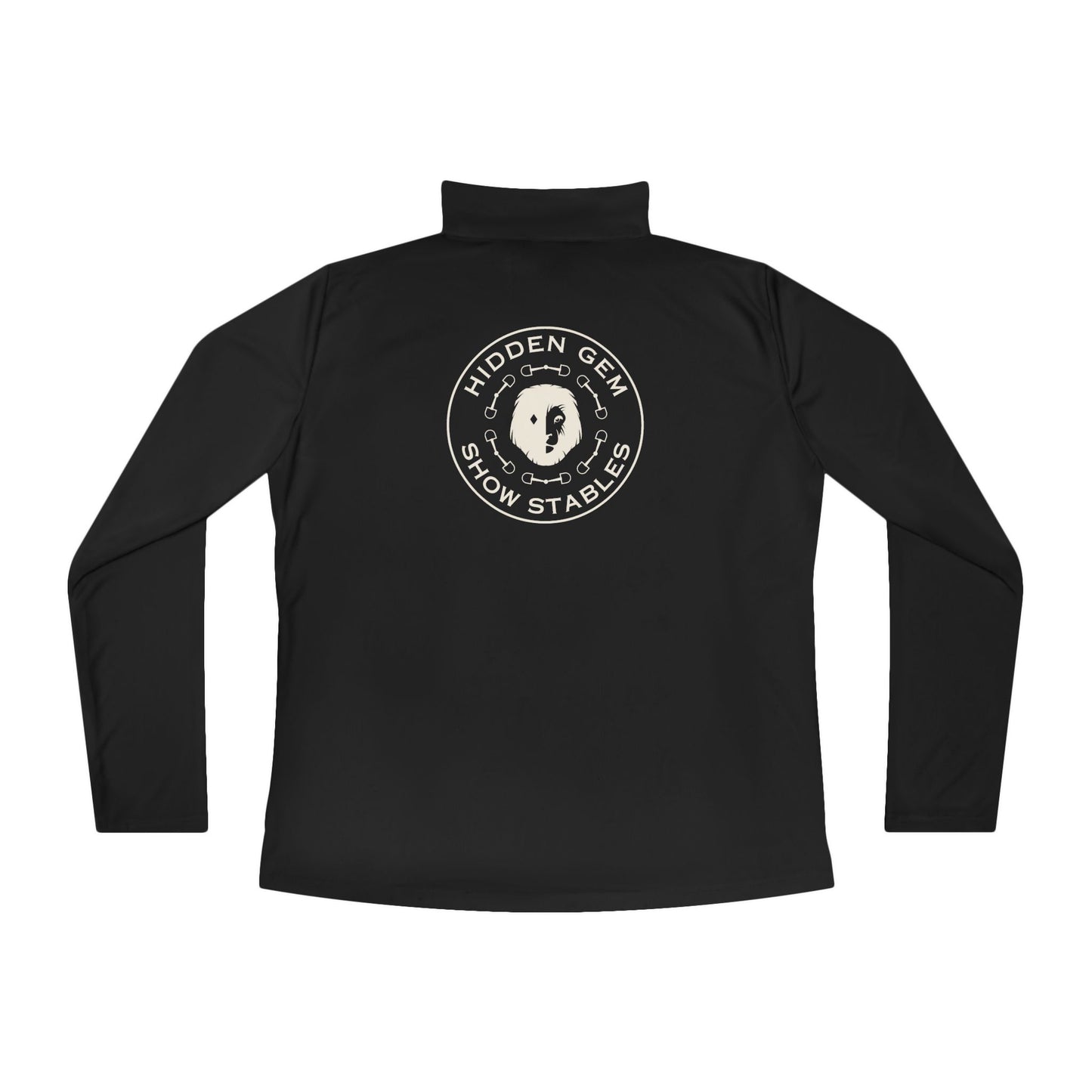 Hidden Gem Show Stables Ladies Quarter Zip Sunshirt