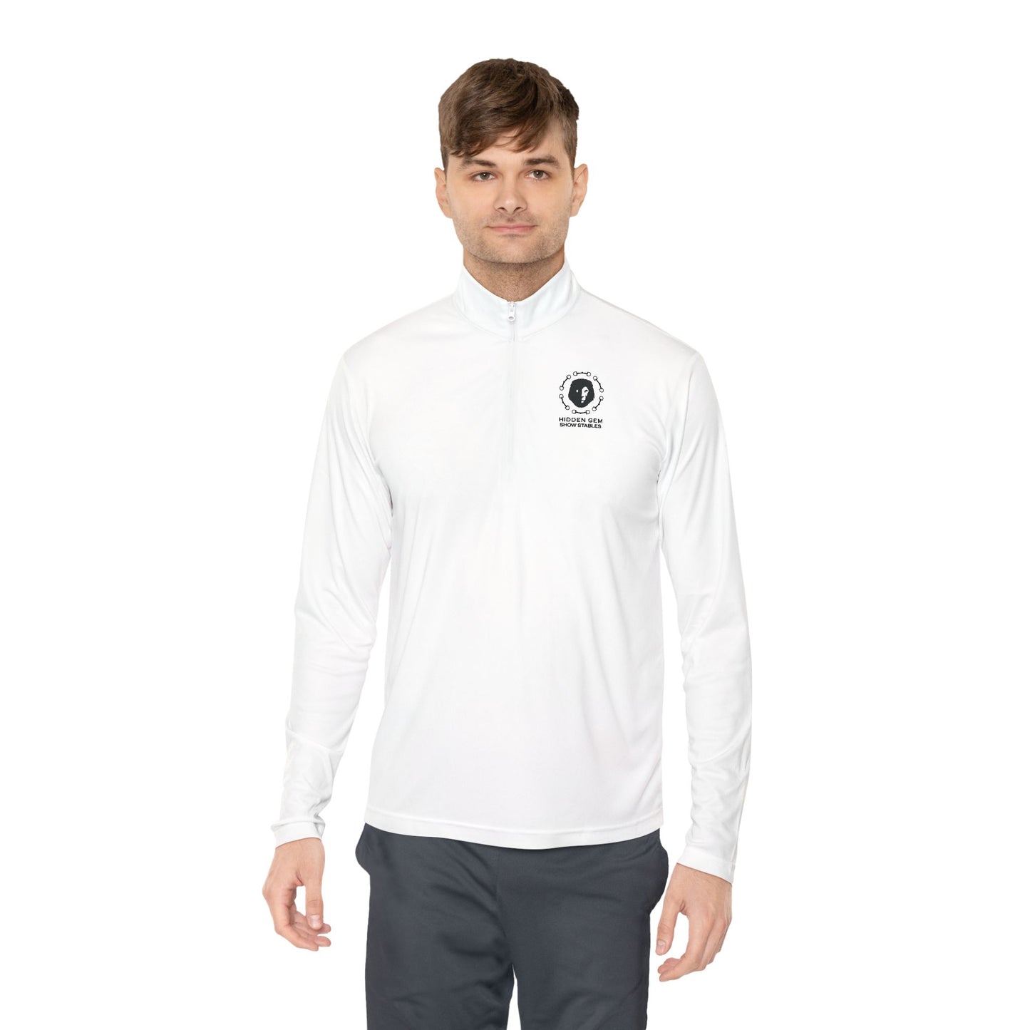 Hidden Gem Show Stables Unisex Quarter-Zip Sunshirt