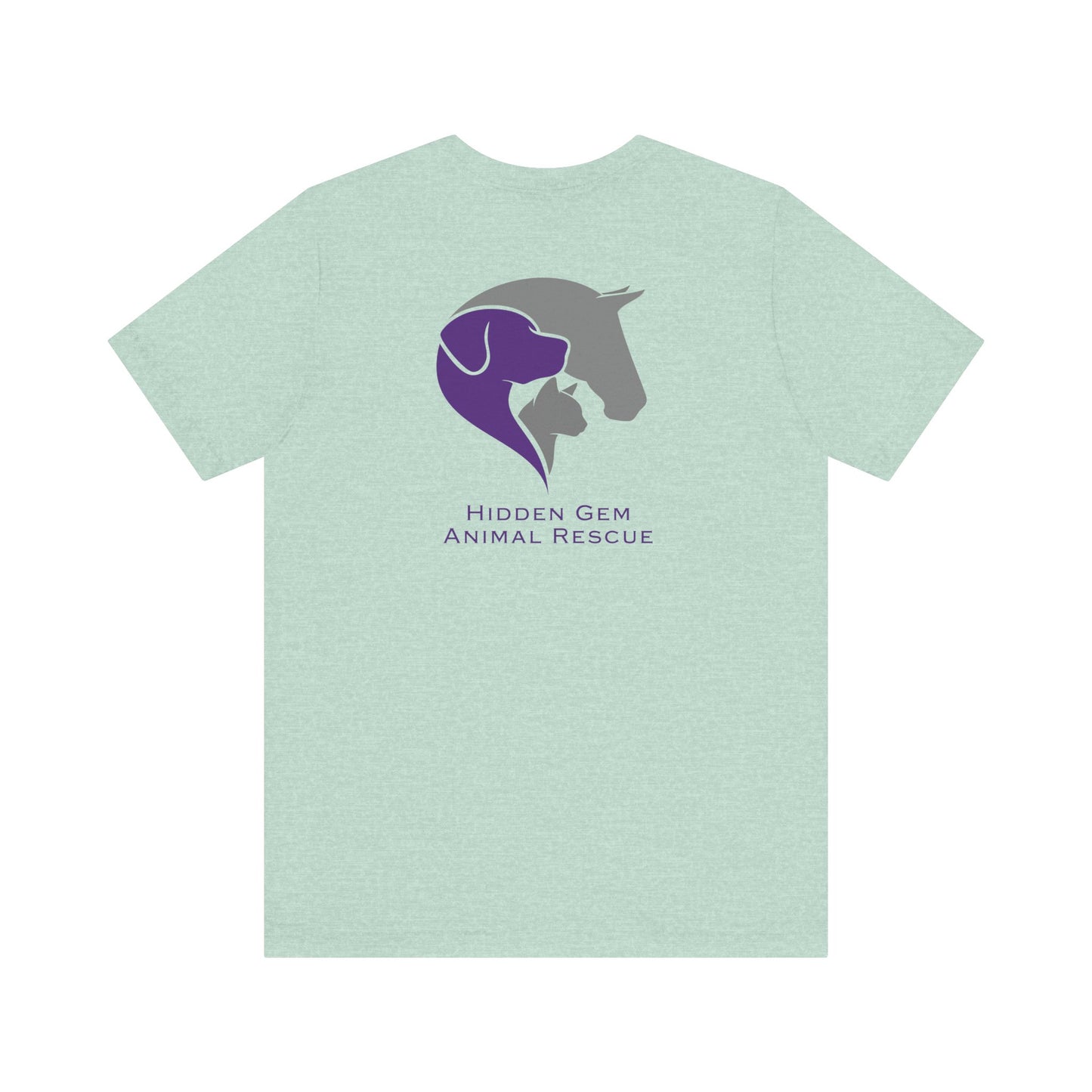 Hidden Gem Animal Rescue Unisex Jersey Short Sleeve Tee