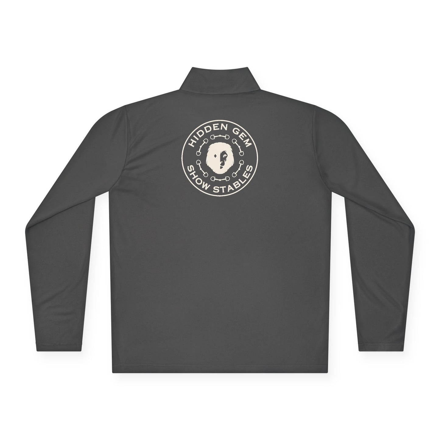 "Ernesto" Hidden Gem Show Stables Unisex Quarter-Zip Sunshirt