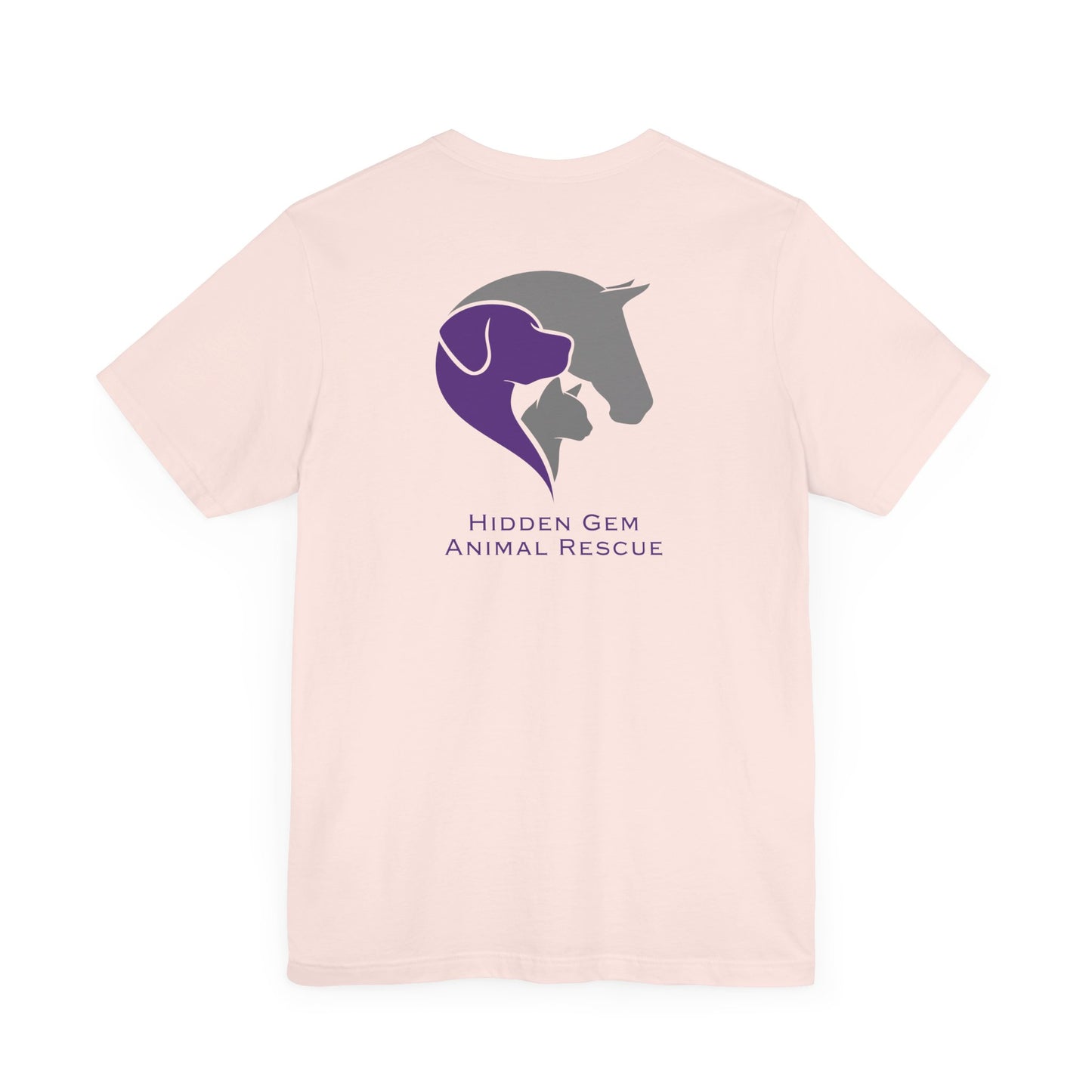 Hidden Gem Animal Rescue Unisex Jersey Short Sleeve Tee