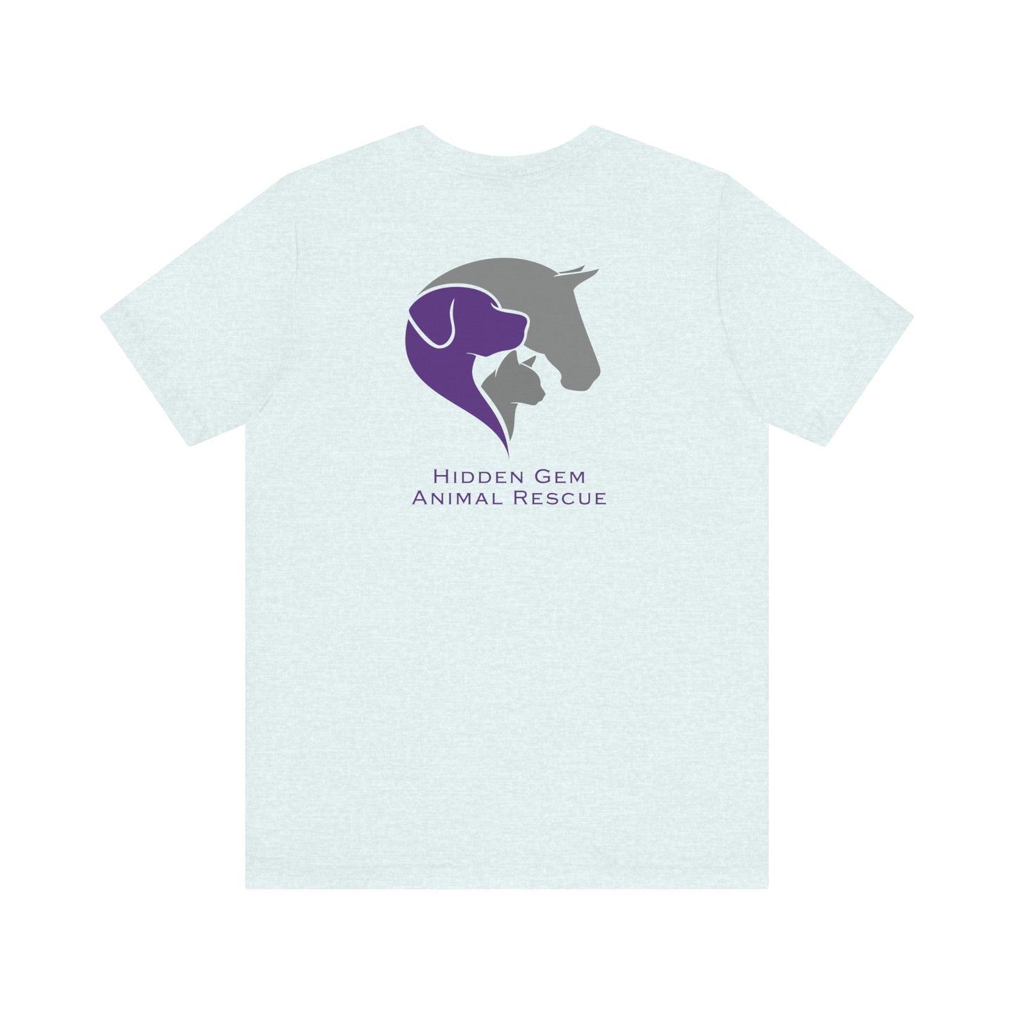 Hidden Gem Animal Rescue Unisex Jersey Short Sleeve Tee