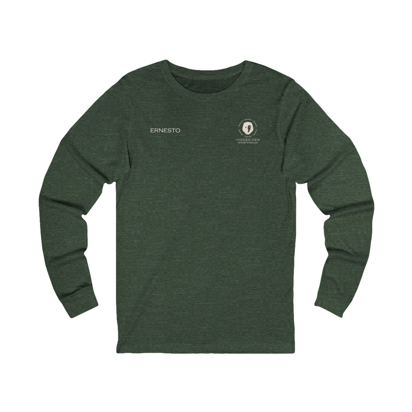 Ernesto Hidden Gem Stables Unisex Jersey Long Sleeve Tee