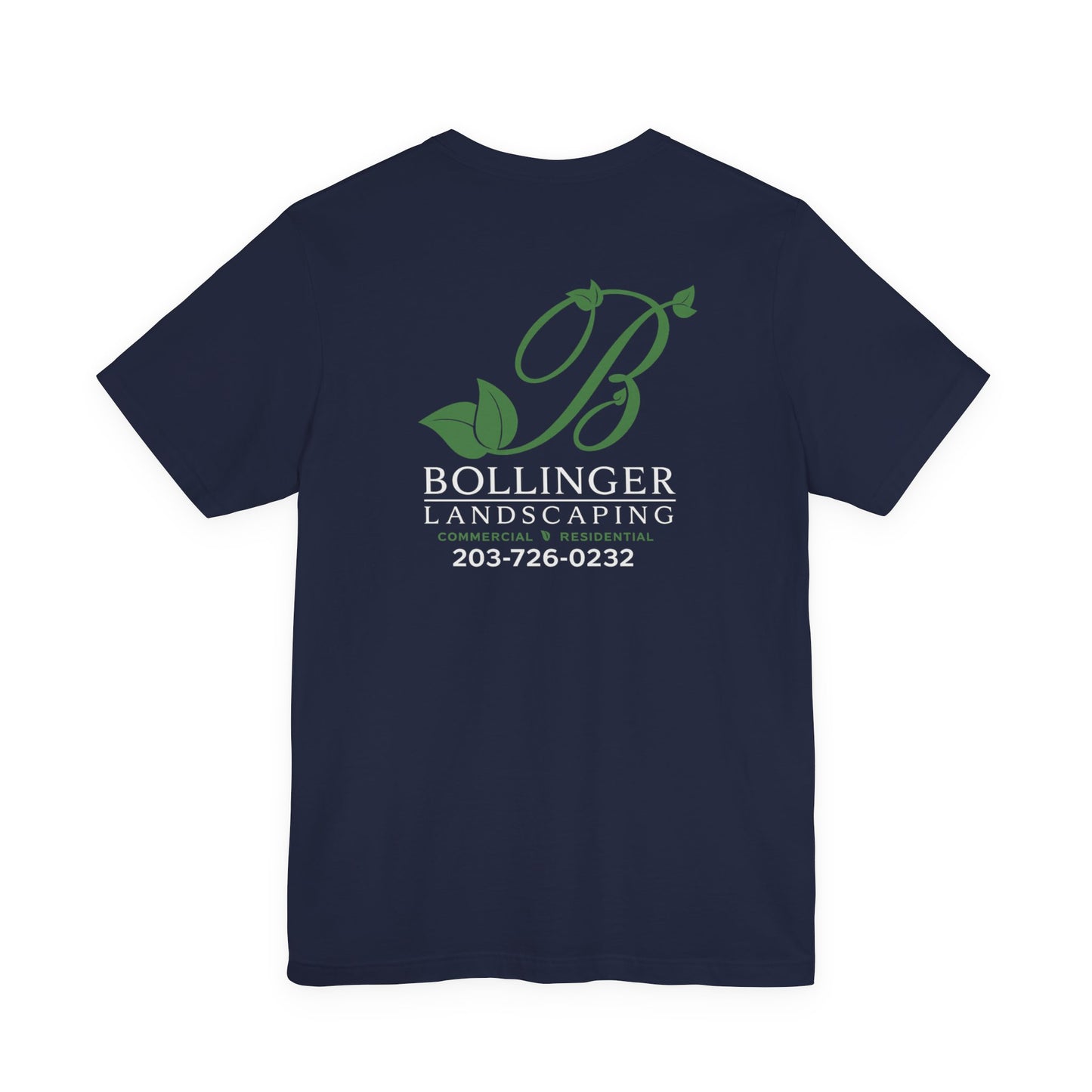 Bollinger Landscaping Unisex Jersey Short Sleeve Tee