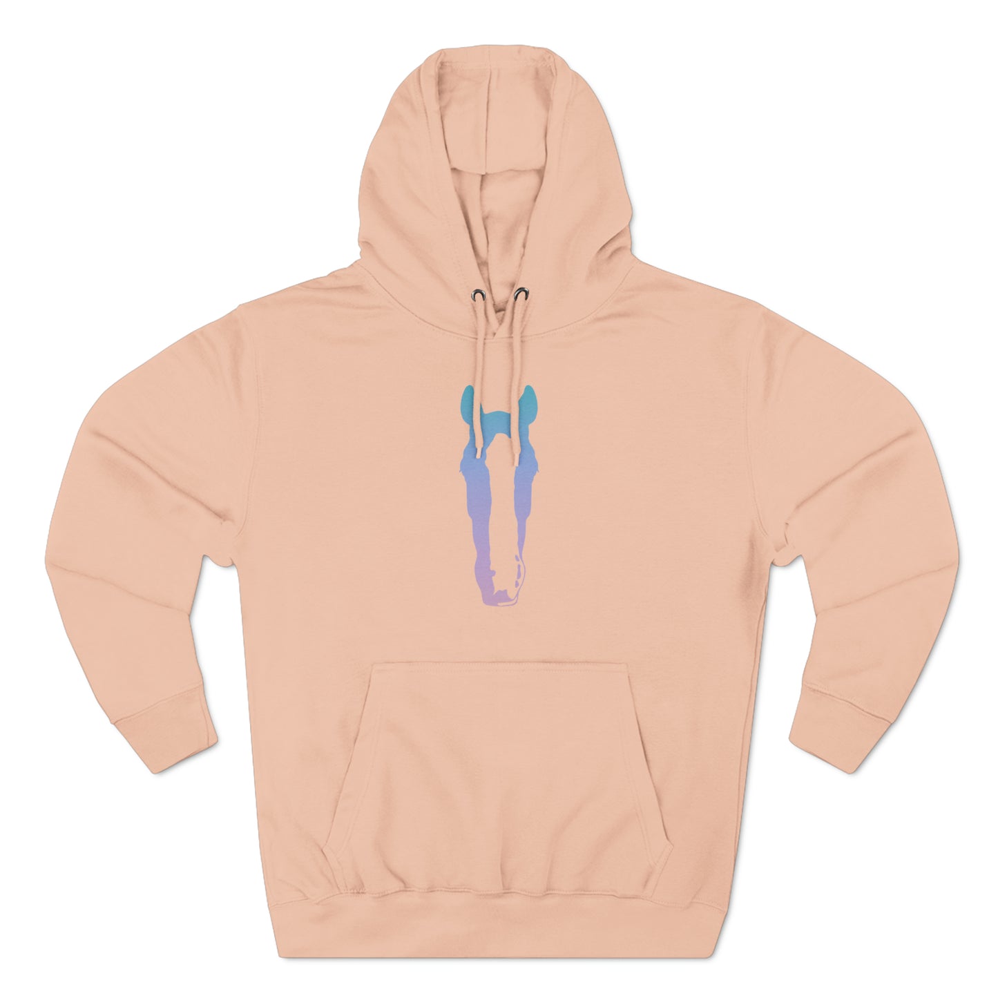 Custom Horse Silhouette Premium Hoodie