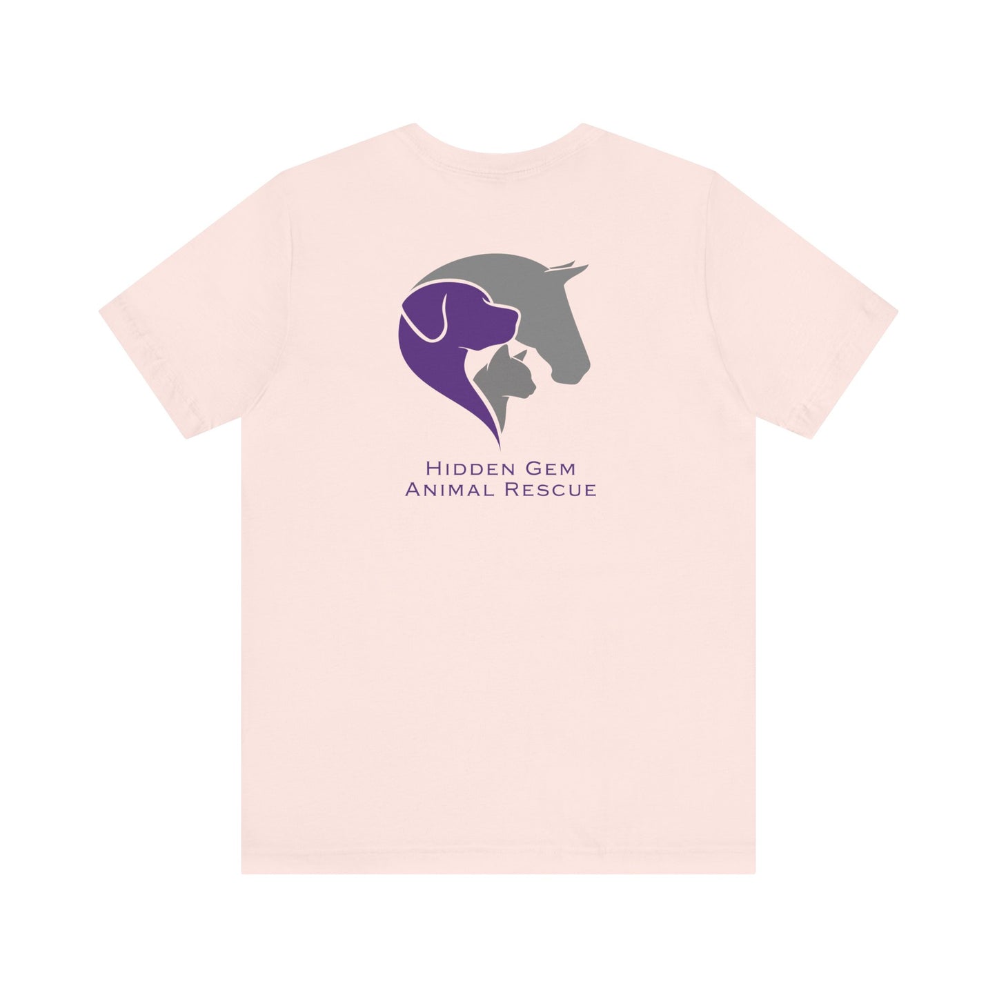 Hidden Gem Animal Rescue Unisex Jersey Short Sleeve Tee