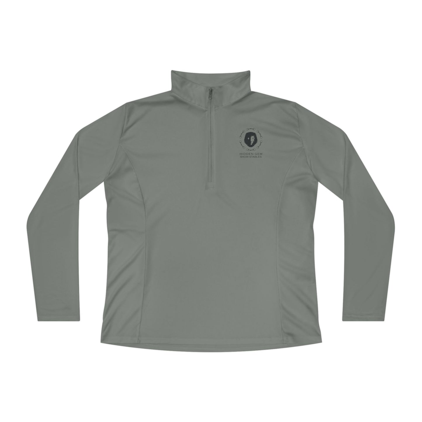 Hidden Gem Show Stables Ladies Quarter Zip Sunshirt