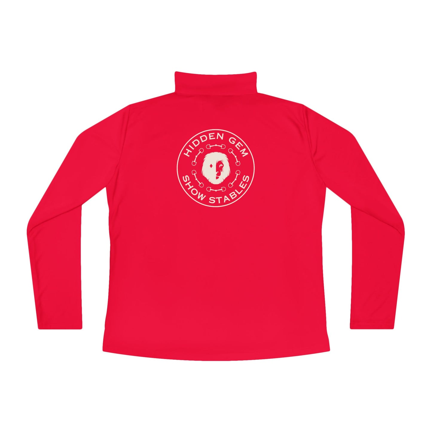 Hidden Gem Show Stables Ladies Quarter Zip Sunshirt