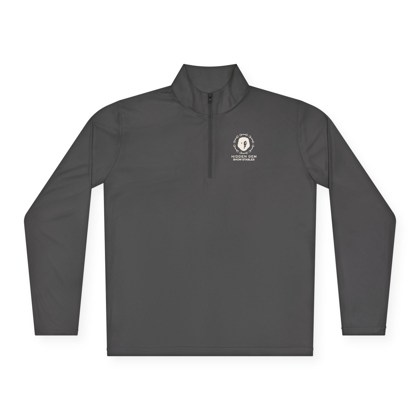 Hidden Gem Show Stables Unisex Quarter-Zip Sunshirt