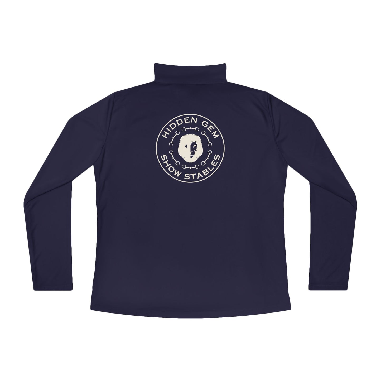 Hidden Gem Show Stables Ladies Quarter Zip Sunshirt