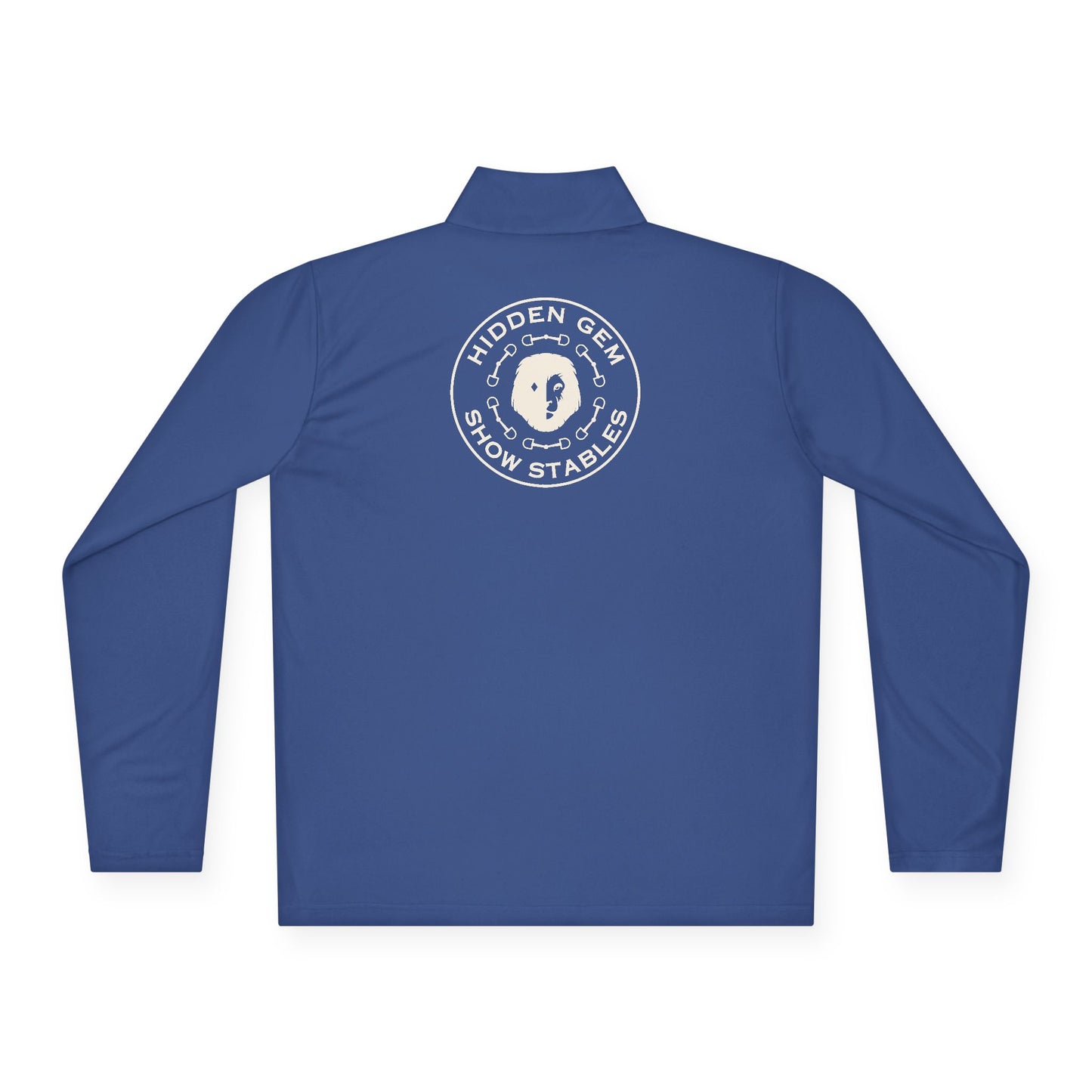 "Ernesto" Hidden Gem Show Stables Unisex Quarter-Zip Sunshirt