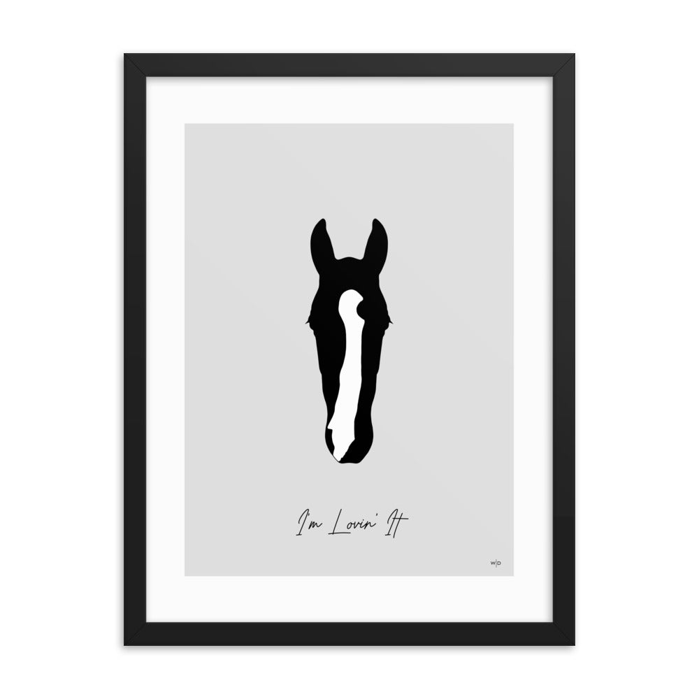 Custom Matte Framed Poster Print
