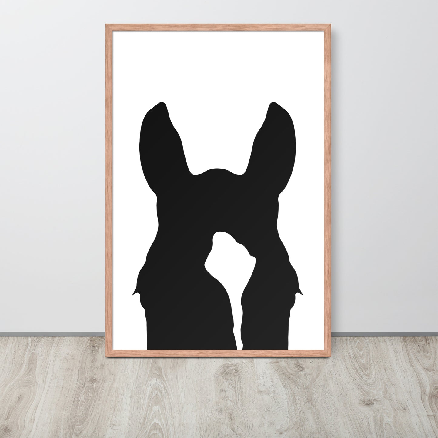 Custom Peekaboo Framed Poster Print