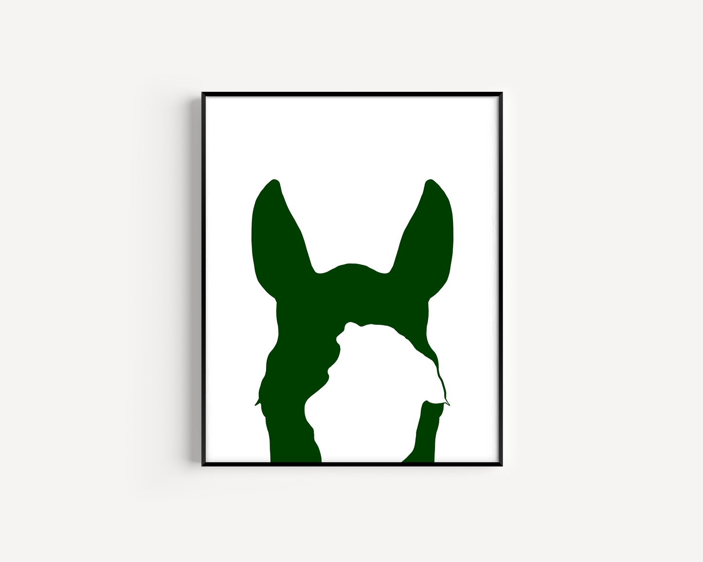 Custom Peekaboo Framed Poster Print