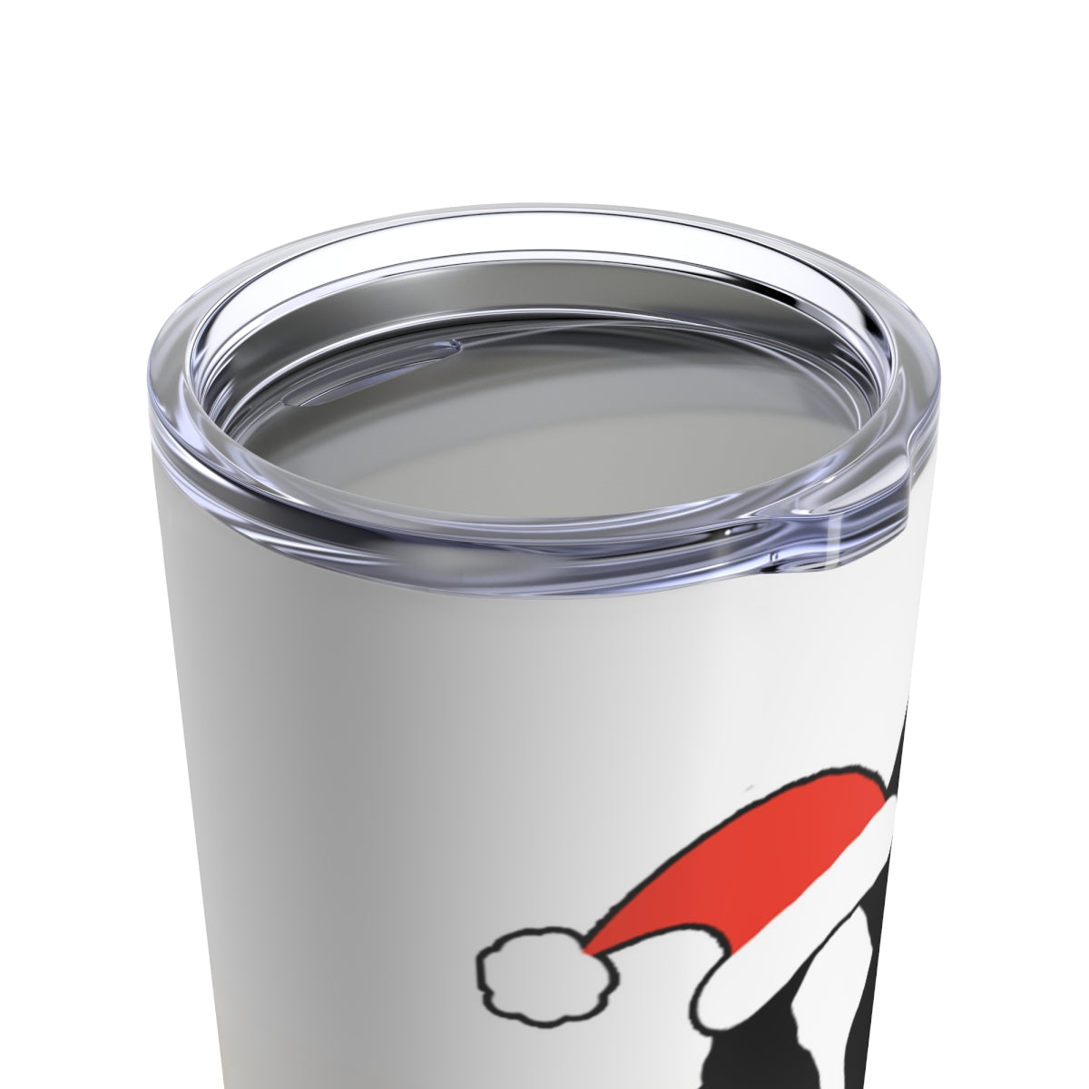 Custom Horse Portrait Christmas Vacuum Tumbler