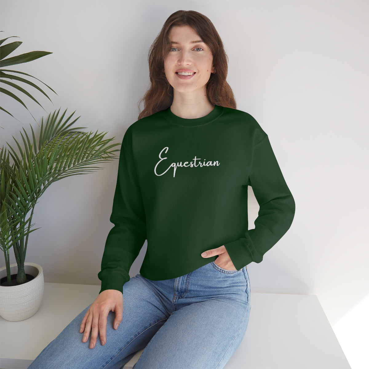 Equestrian Crewneck Sweatshirt
