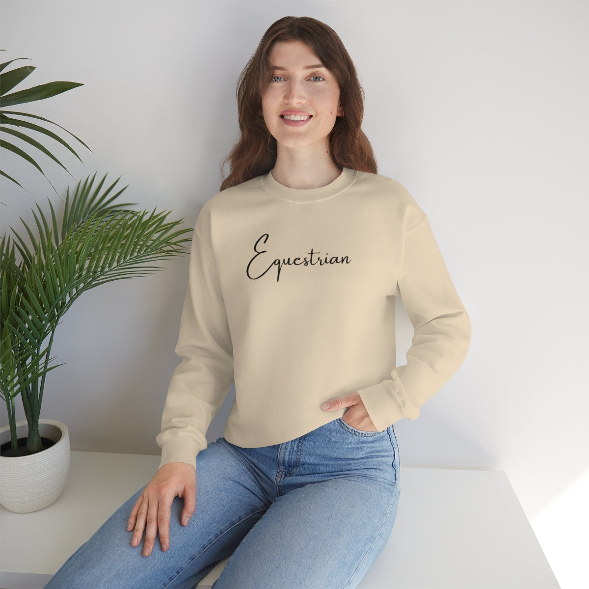Equestrian Crewneck Sweatshirt