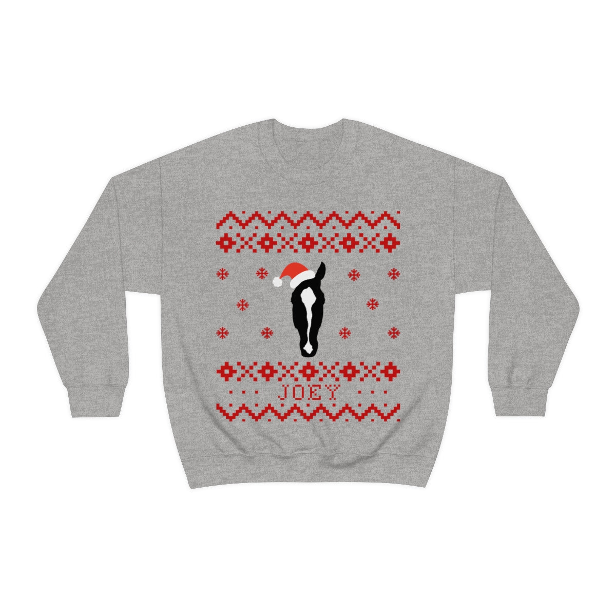 Custom Equestrian Christmas Sweater Crewneck