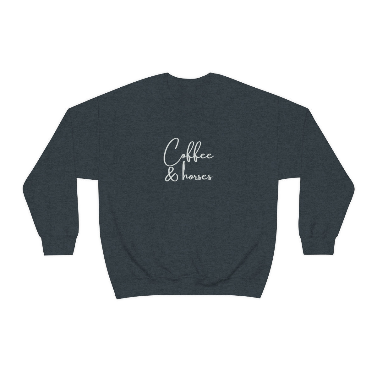 Coffee and Horses Crew Sweatshirt