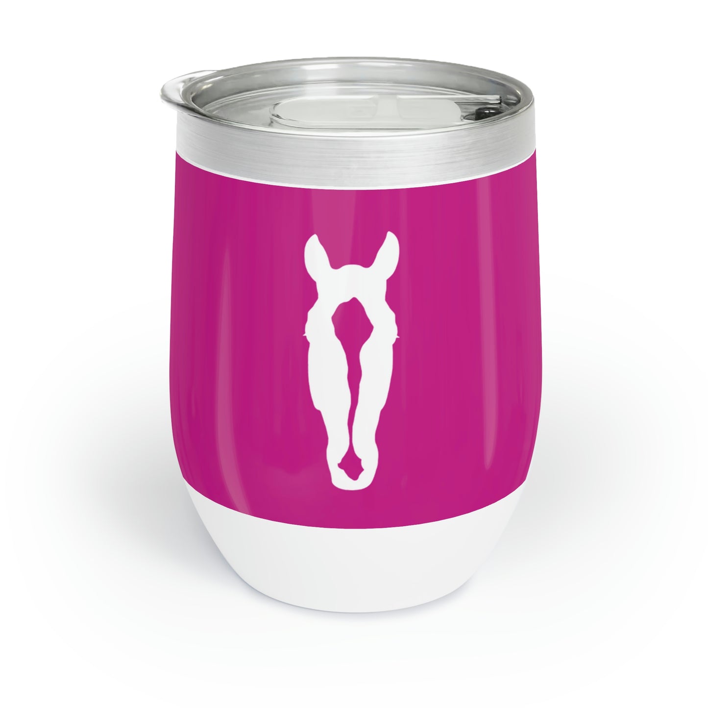 Custom Horse Silhouette Insulated Wine Tumbler