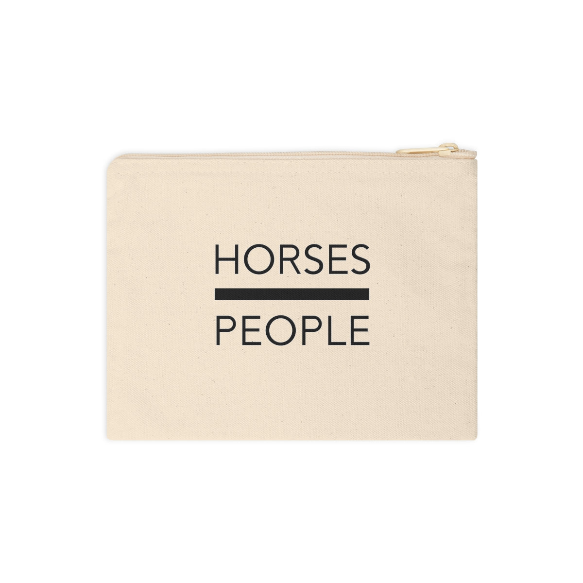 Horses Over People Zipper Pouch