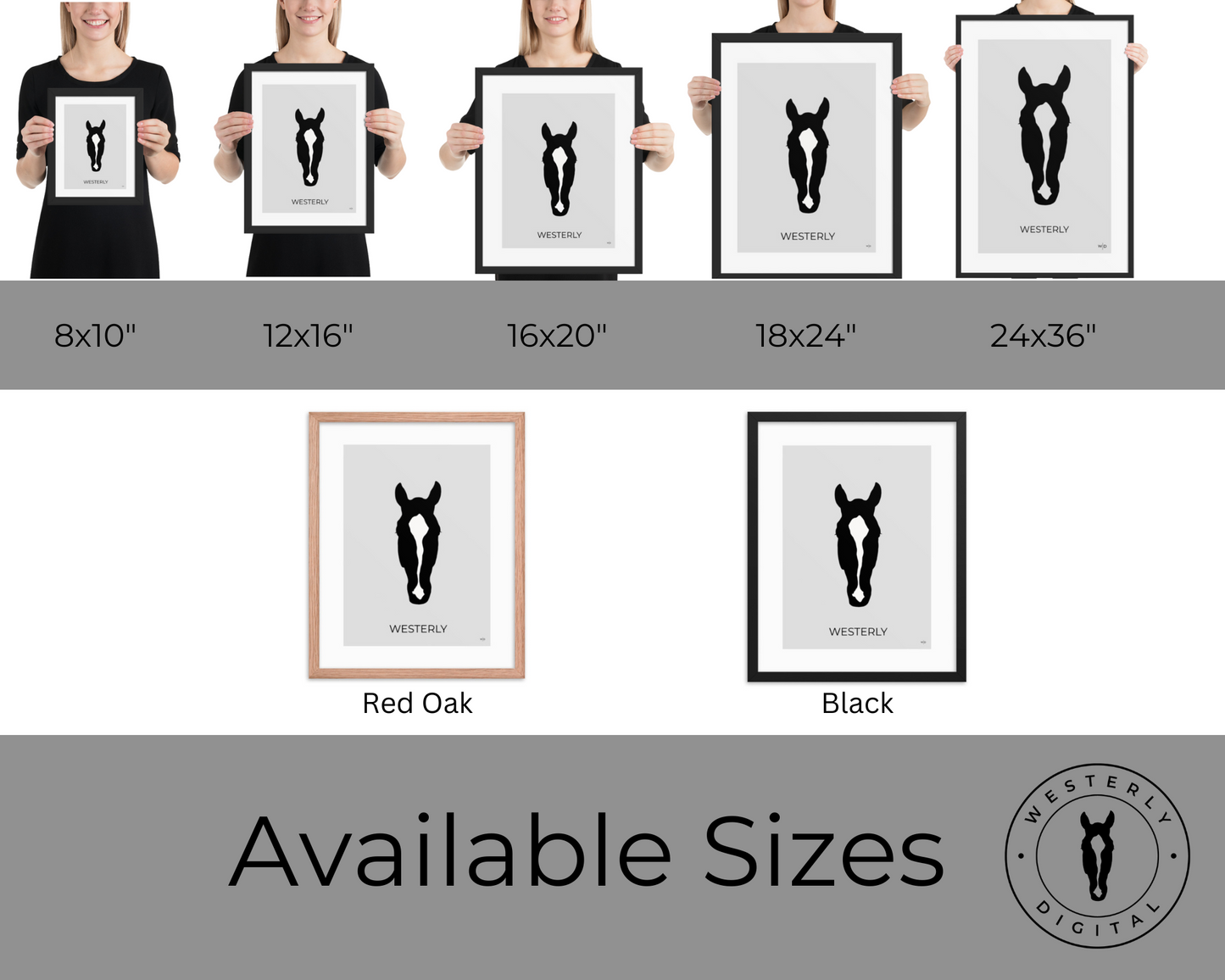 Custom Matte Framed Poster Print
