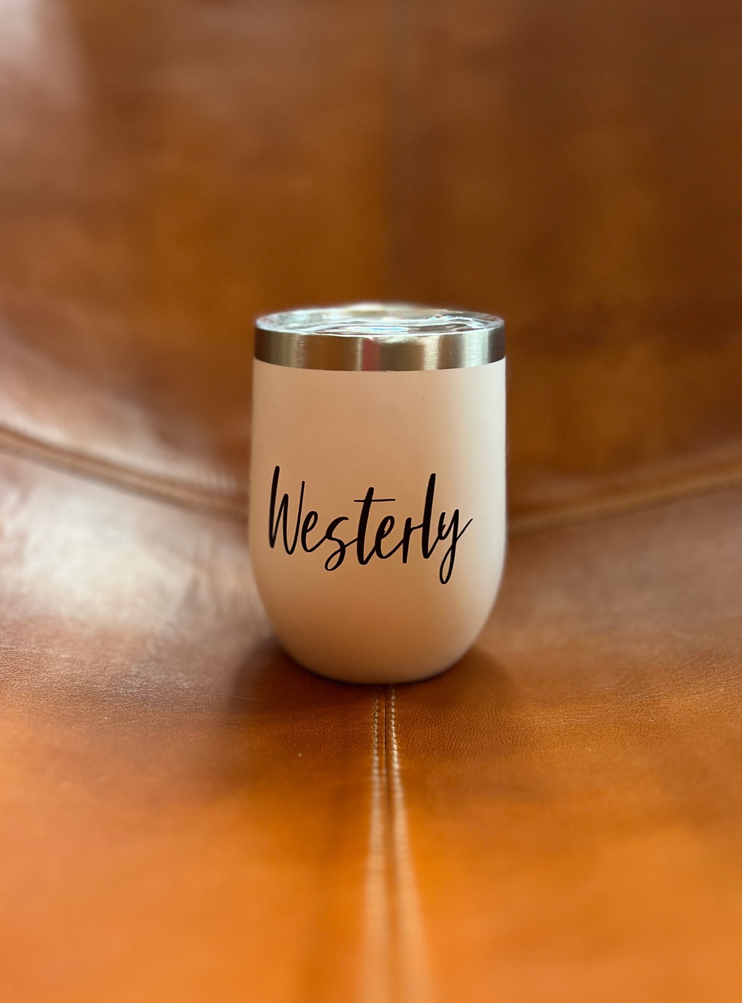 Custom Horse Silhouette Insulated Wine Tumbler