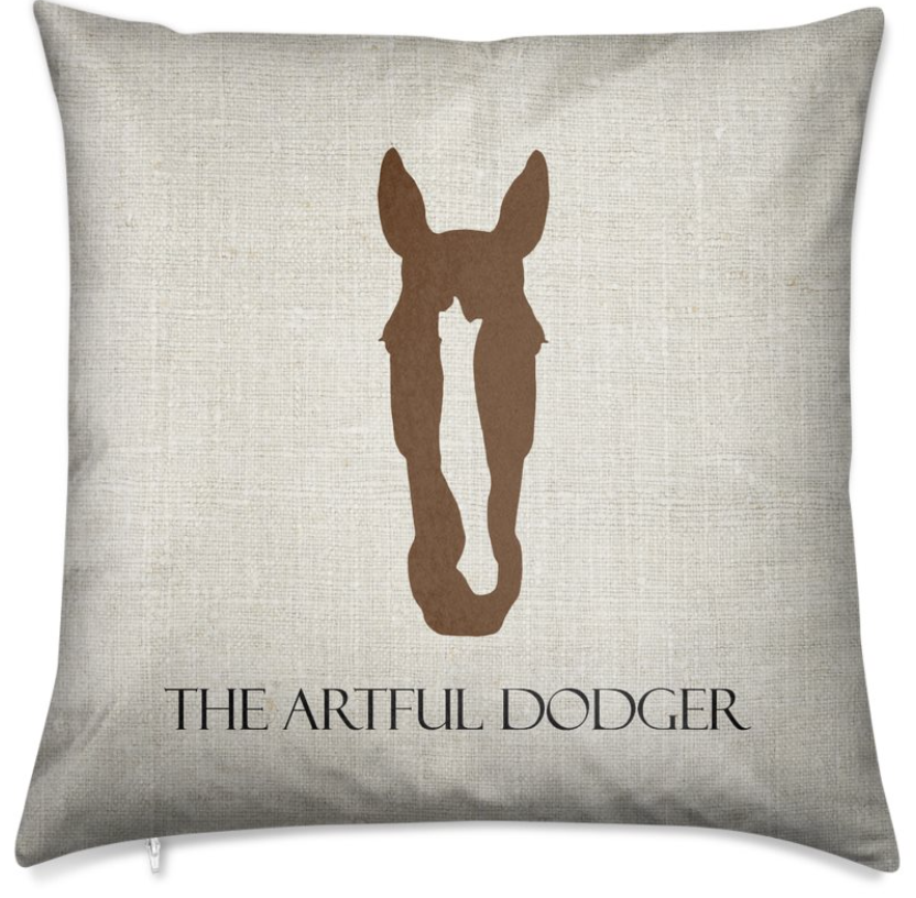 Custom Silhouette Pillow