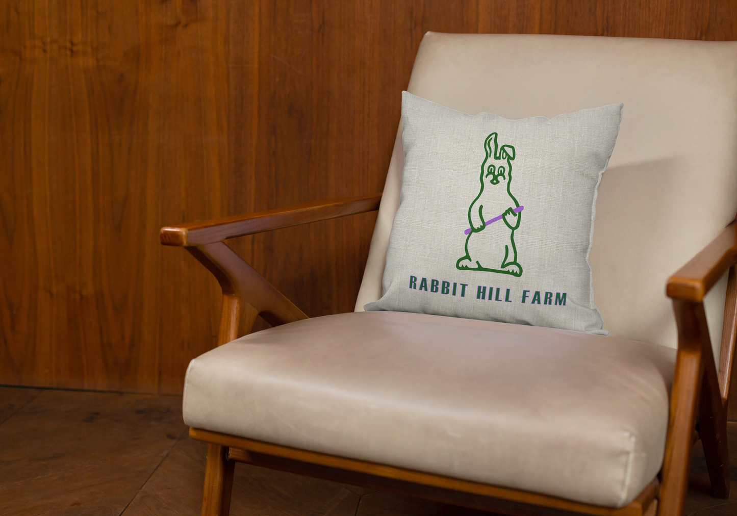 Set of Two Custom Barn Pillows