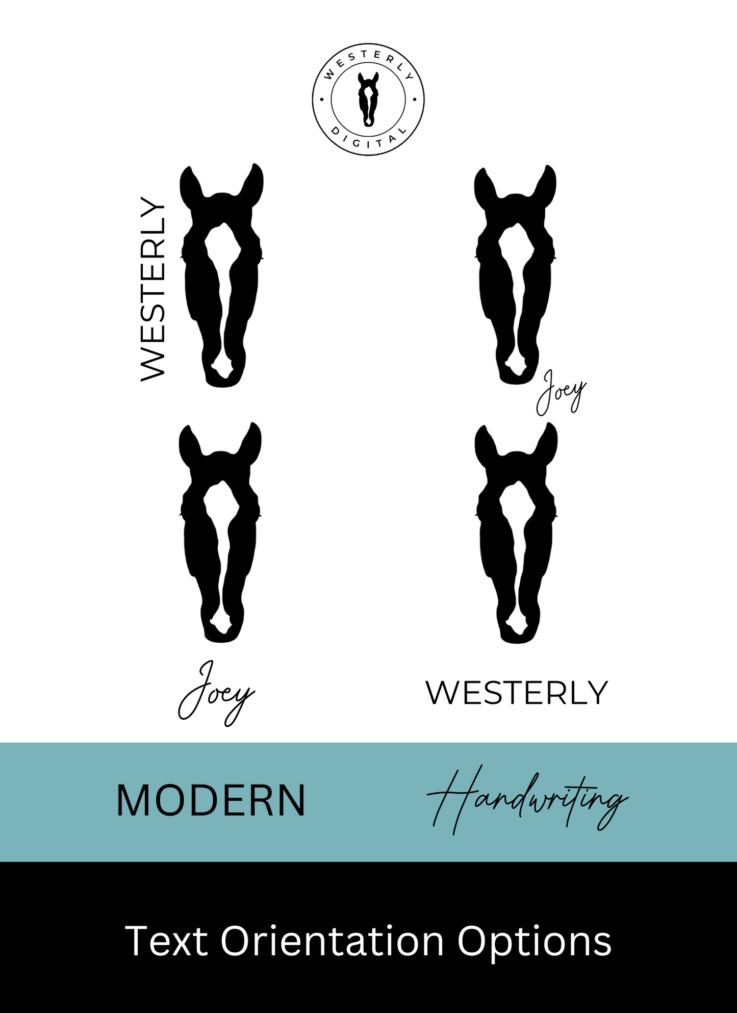 Custom Horse Silhouette Ceramic Mug 15oz