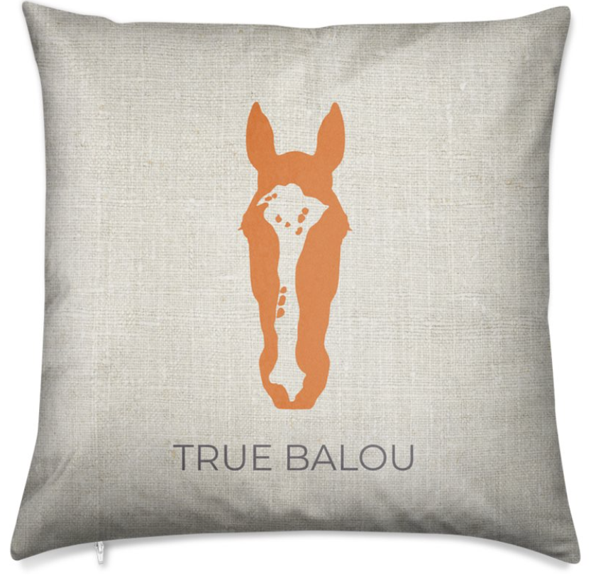 Set of Two Custom Silhouette Pillows
