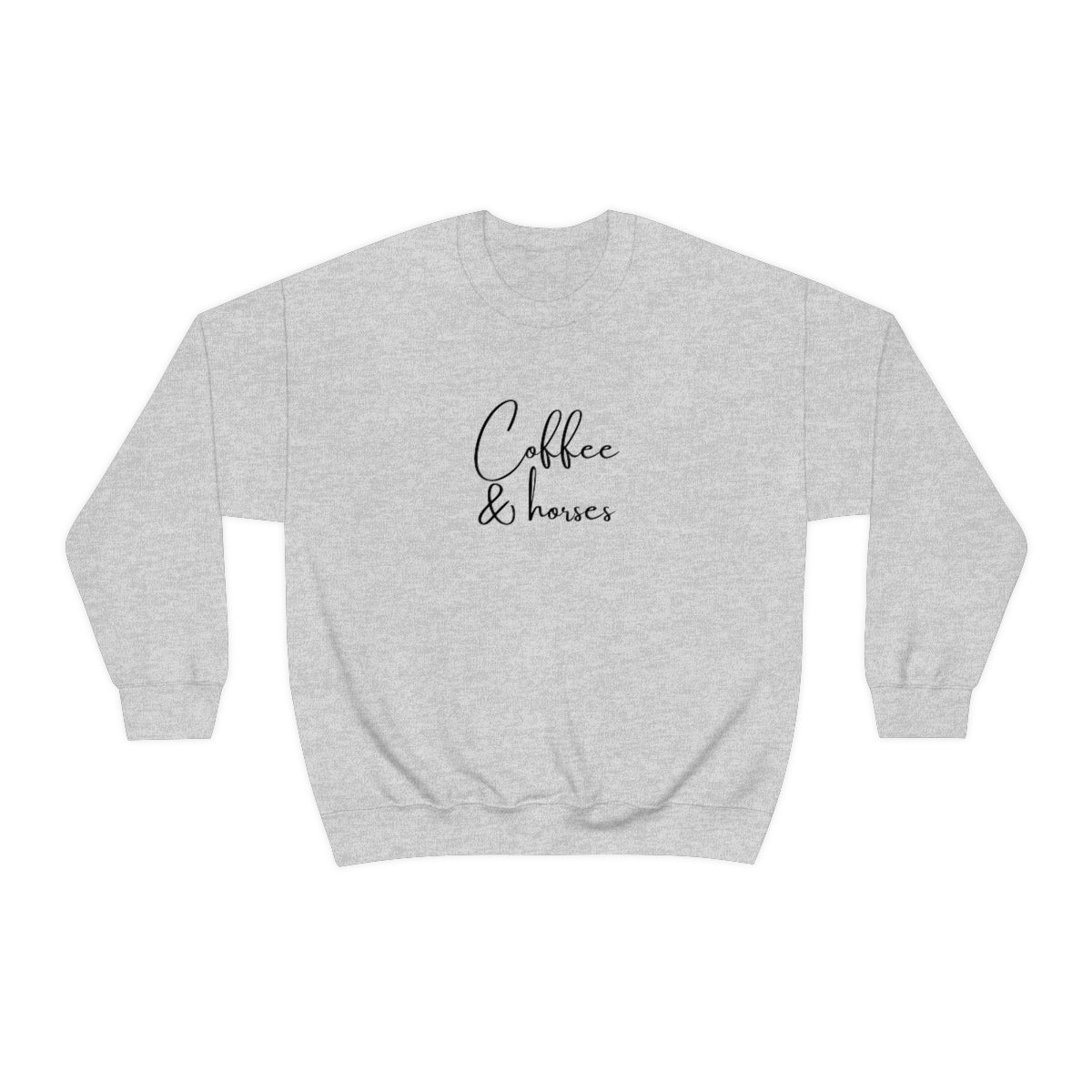 Coffee and Horses Crew Sweatshirt