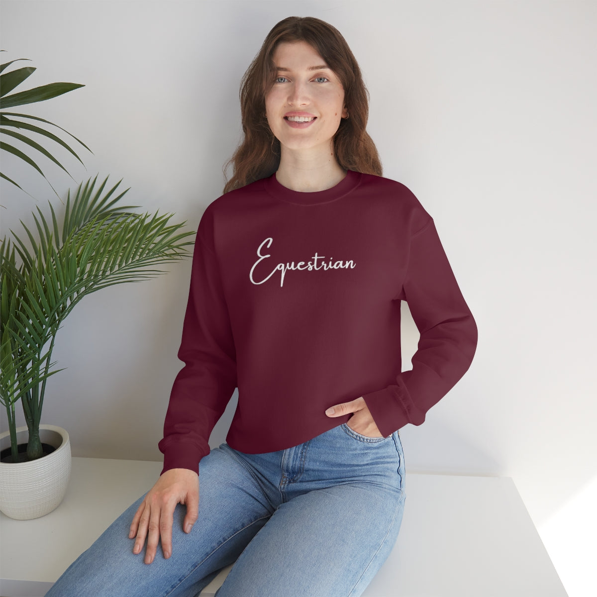 Equestrian Crewneck Sweatshirt