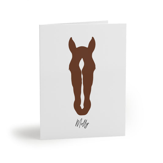 Custom Silhouette Greeting Cards