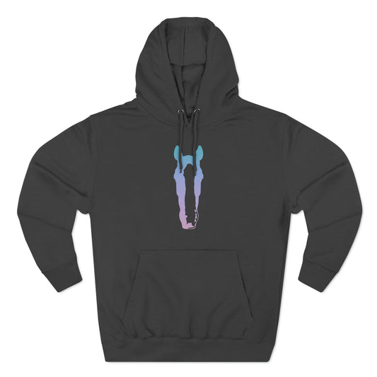 Custom Horse Silhouette Premium Hoodie