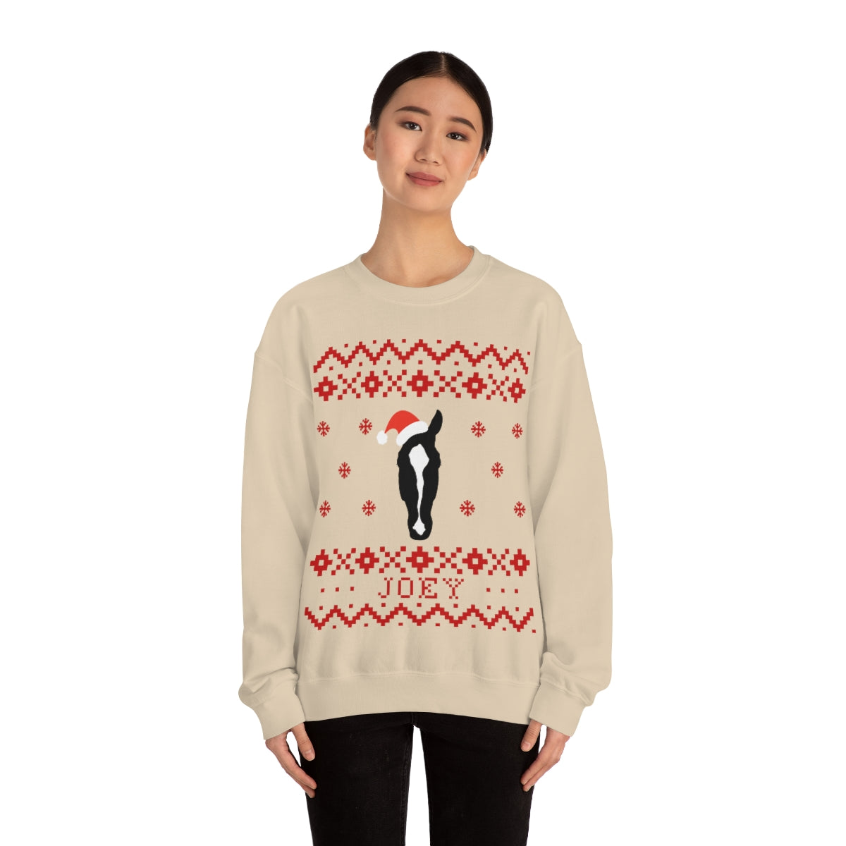 Custom Equestrian Christmas Sweater Crewneck