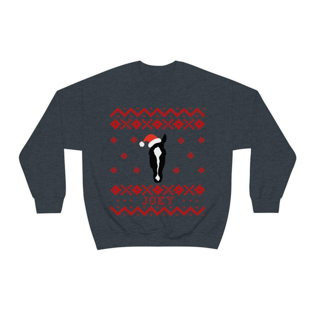 Custom Equestrian Christmas Sweater Crewneck