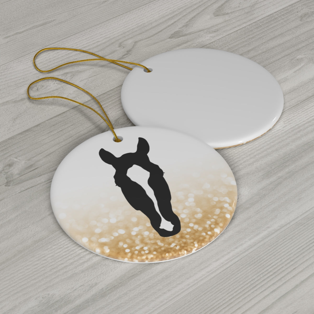 Equestrian Ceramic Ornament