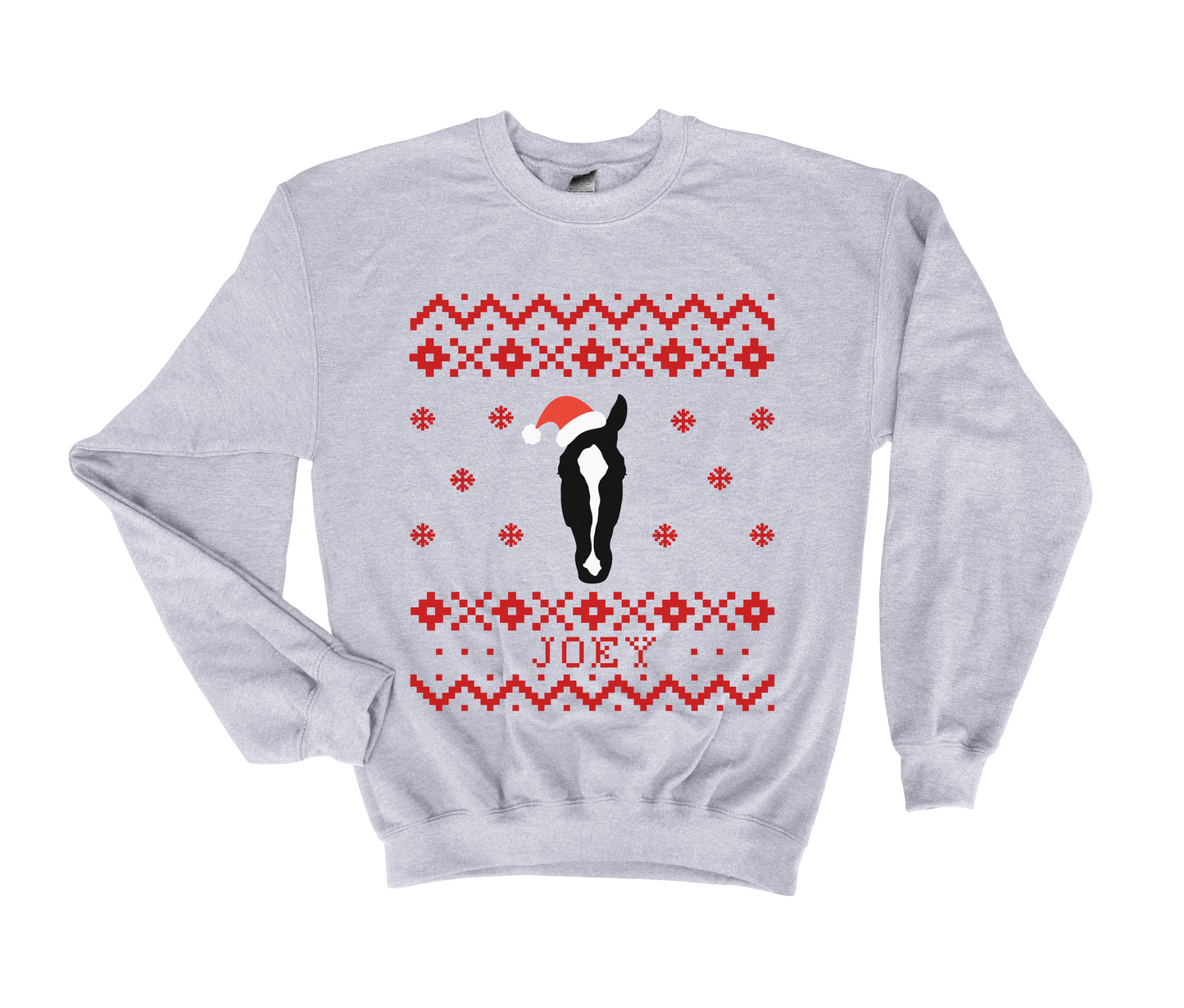 Custom Equestrian Christmas Sweater Crewneck