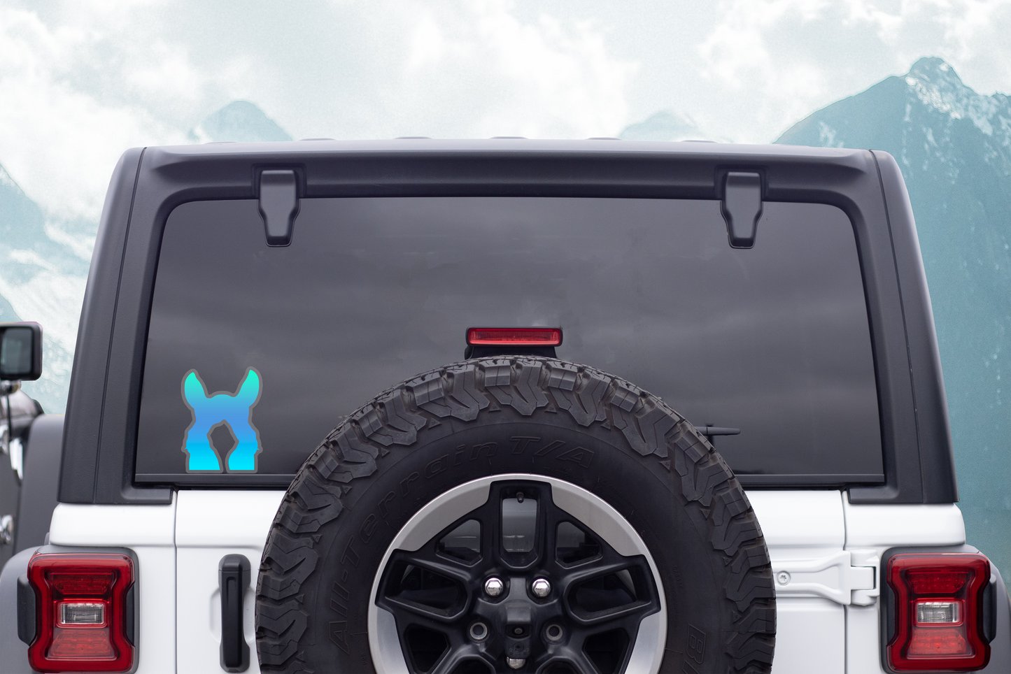 Custom Peekaboo Car Sticker